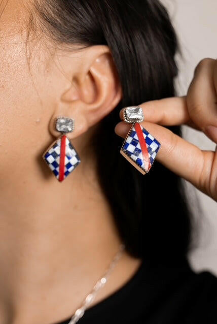 Declaration Dazzle Drops Earrings-Earrings-Krush Kandy, Women's Online Fashion Boutique Located in Phoenix, Arizona (Scottsdale Area)