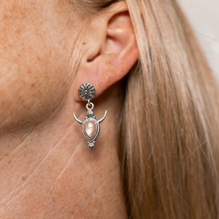 Canyon Wrangler Bloom Earrings-Hoop Earrings-Krush Kandy, Women's Online Fashion Boutique Located in Phoenix, Arizona (Scottsdale Area)