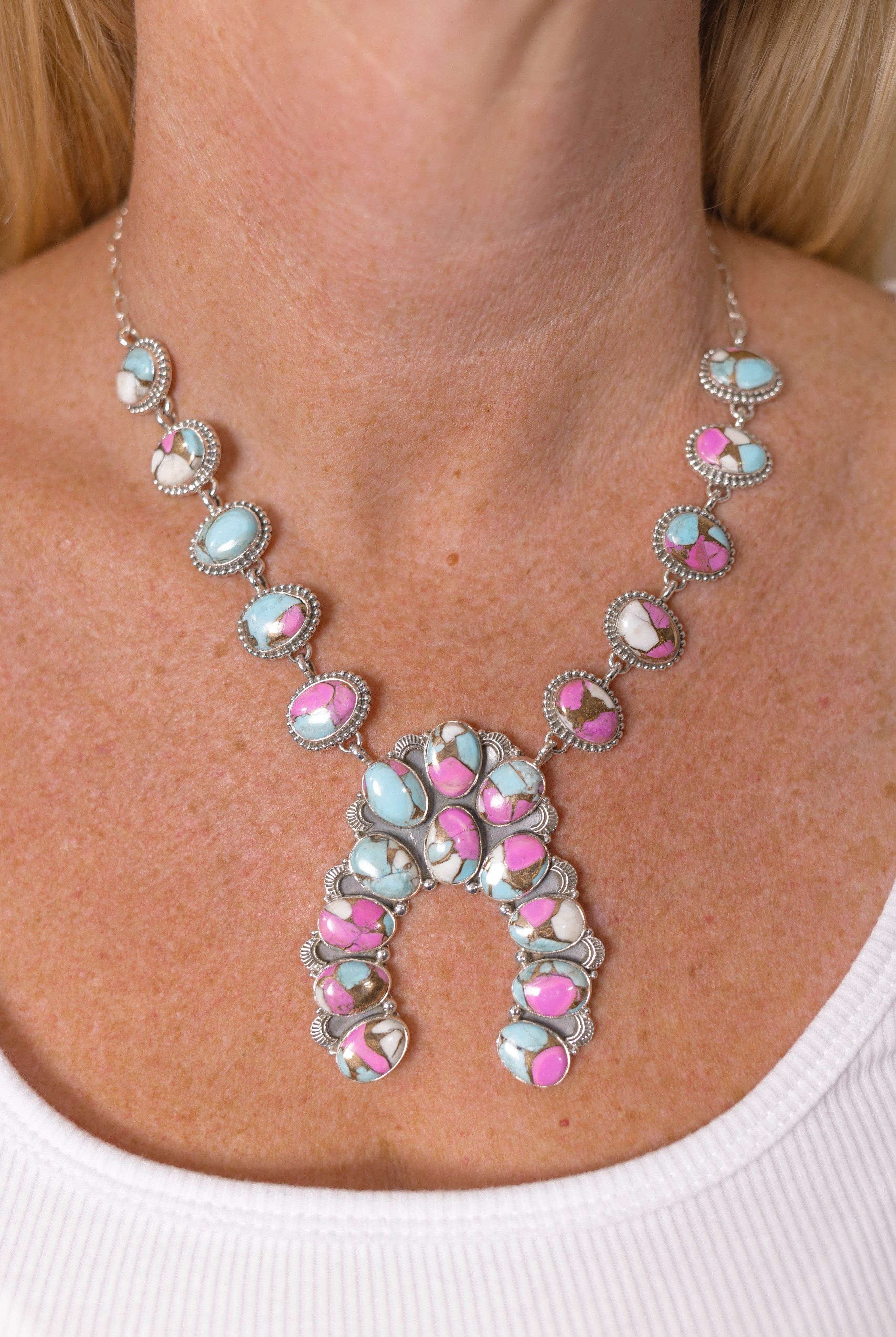 Cotton Kandy Statement Necklaces-Necklaces-Krush Kandy, Women's Online Fashion Boutique Located in Phoenix, Arizona (Scottsdale Area)