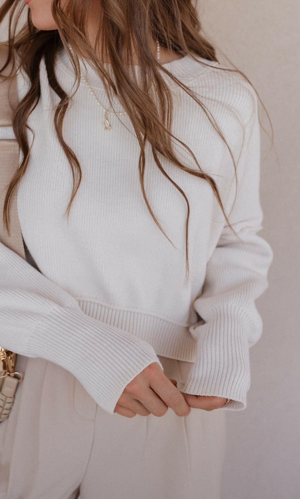 Until Now Pearl Initial Pendant Necklace-Squash Blossom Necklaces-Krush Kandy, Women's Online Fashion Boutique Located in Phoenix, Arizona (Scottsdale Area)