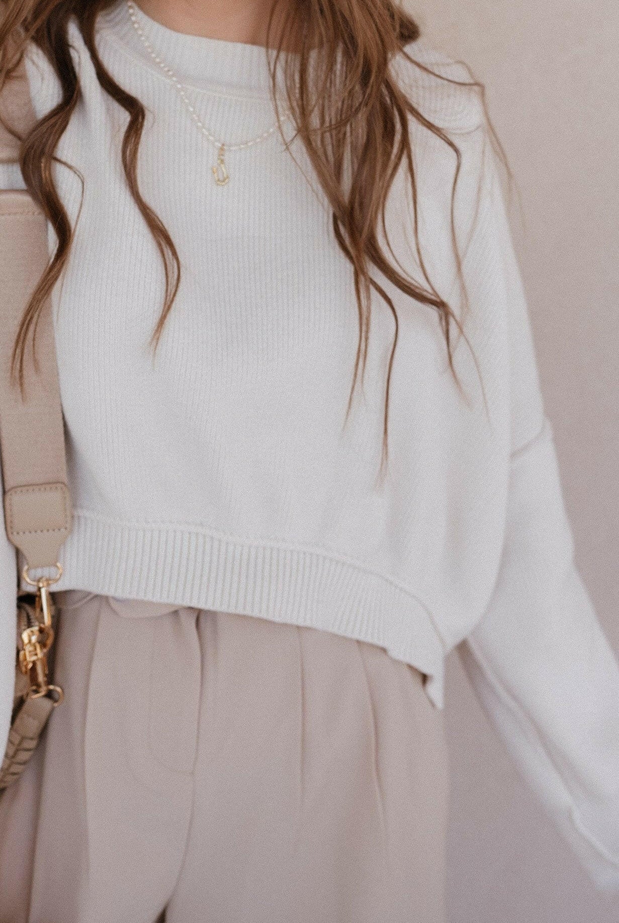 Until Now Pearl Initial Pendant Necklace-Squash Blossom Necklaces-Krush Kandy, Women's Online Fashion Boutique Located in Phoenix, Arizona (Scottsdale Area)