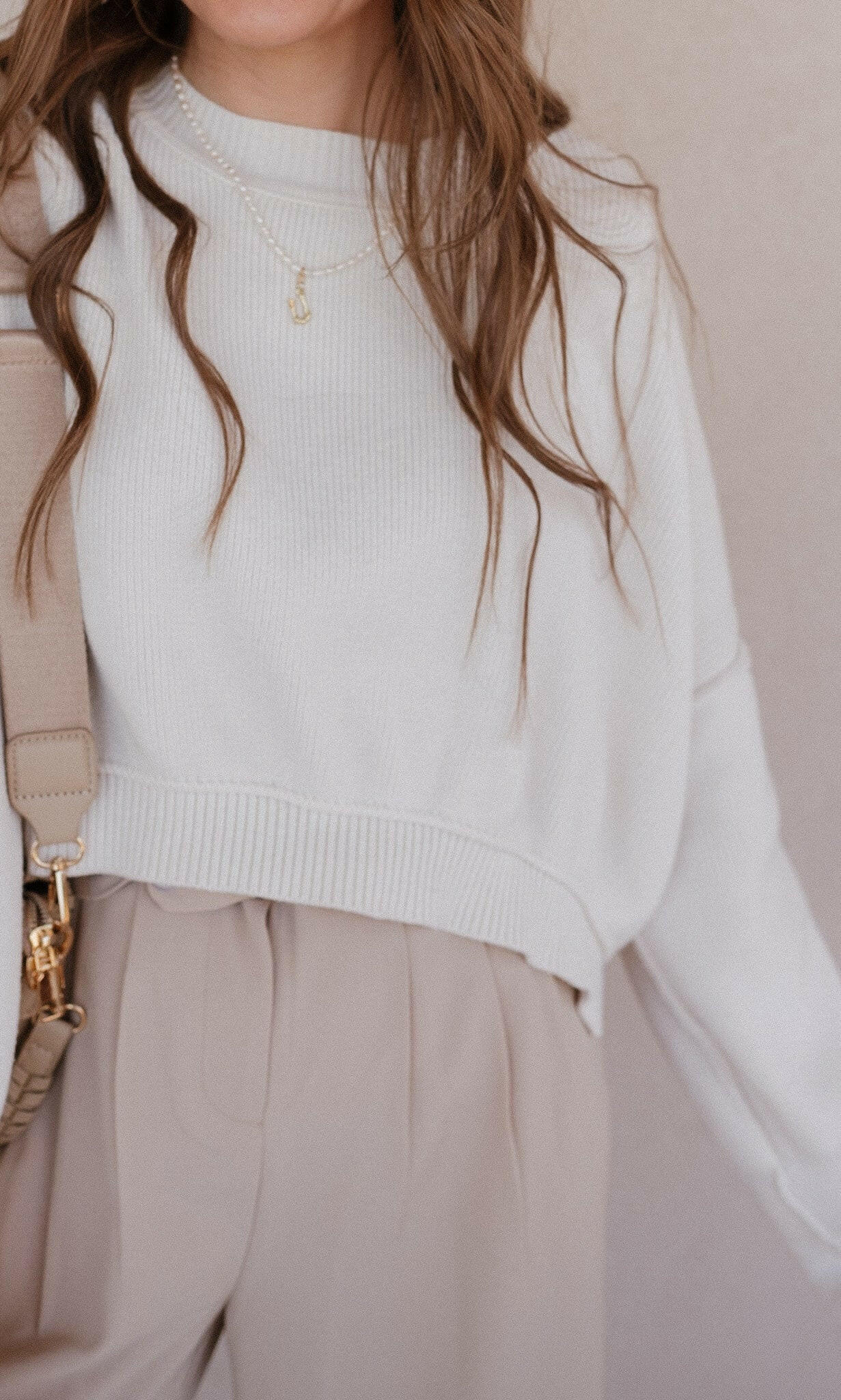 Until Now Pearl Initial Pendant Necklace-Squash Blossom Necklaces-Krush Kandy, Women's Online Fashion Boutique Located in Phoenix, Arizona (Scottsdale Area)