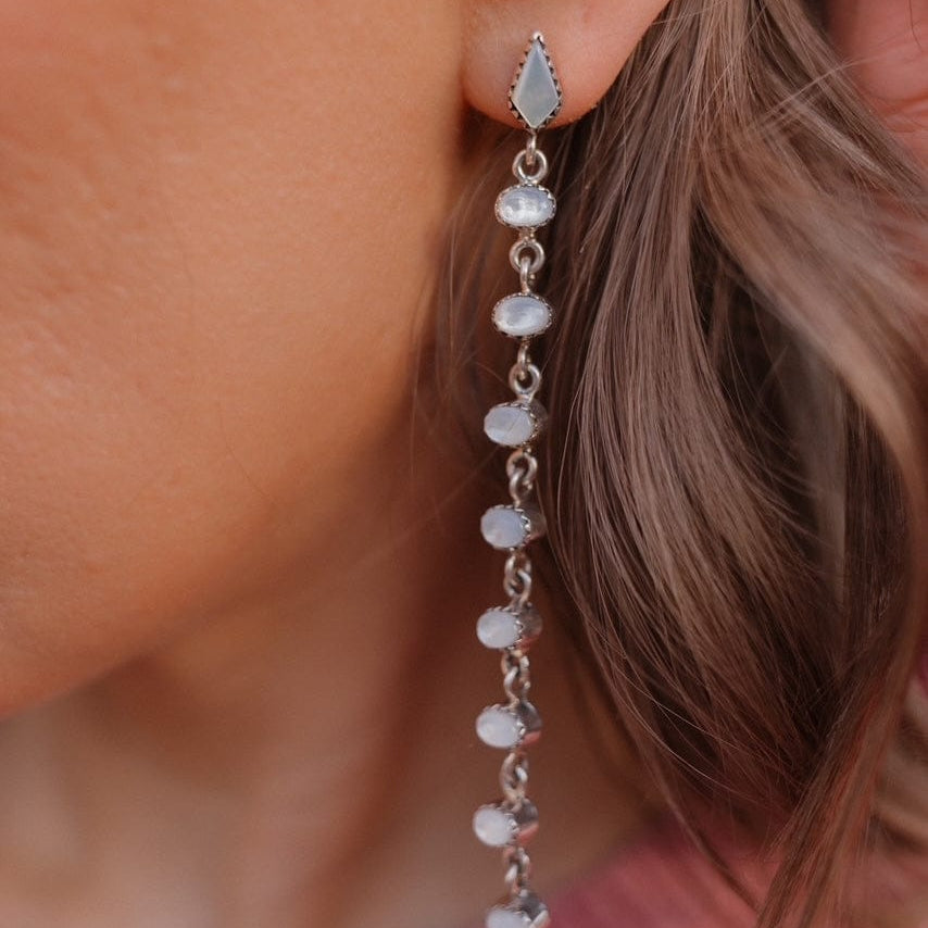 String Em Up Elegant Dangle Earrings MADE TO ORDER-Drop Earrings-Krush Kandy, Women's Online Fashion Boutique Located in Phoenix, Arizona (Scottsdale Area)