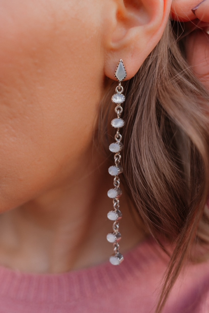 String Em Up Elegant Dangle Earrings MADE TO ORDER-Drop Earrings-Krush Kandy, Women's Online Fashion Boutique Located in Phoenix, Arizona (Scottsdale Area)