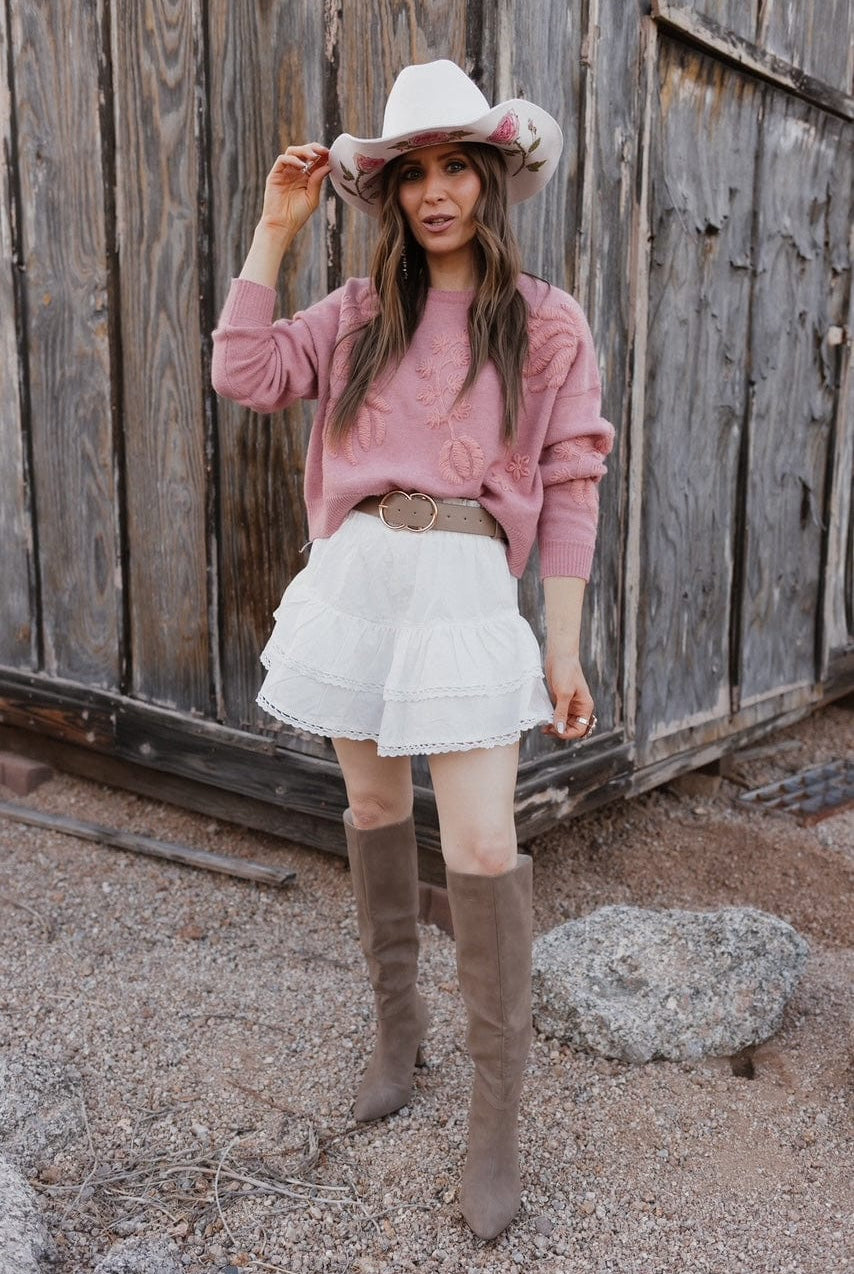 The Katie Lou Cowboy Hat - Made to Order-Hats-Krush Kandy, Women's Online Fashion Boutique Located in Phoenix, Arizona (Scottsdale Area)