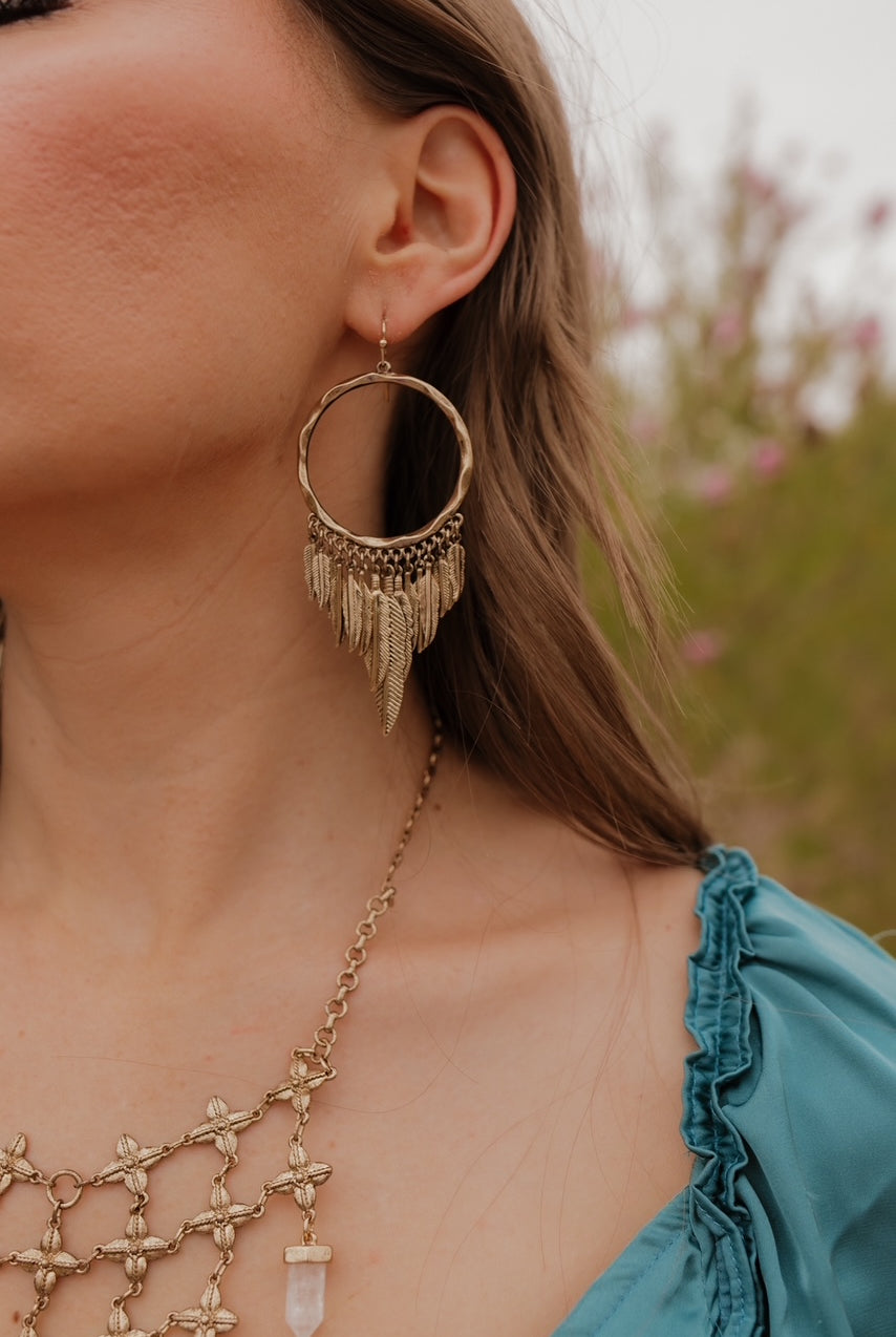 Birds of A Feather Hoop Earrings - MADE TO ORDER-Earrings-Krush Kandy, Women's Online Fashion Boutique Located in Phoenix, Arizona (Scottsdale Area)