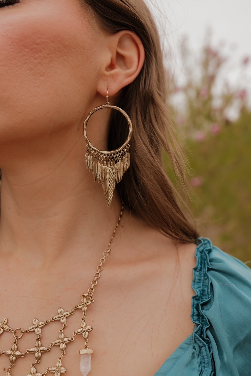 Birds of A Feather Hoop Earrings - MADE TO ORDER-Earrings-Krush Kandy, Women's Online Fashion Boutique Located in Phoenix, Arizona (Scottsdale Area)