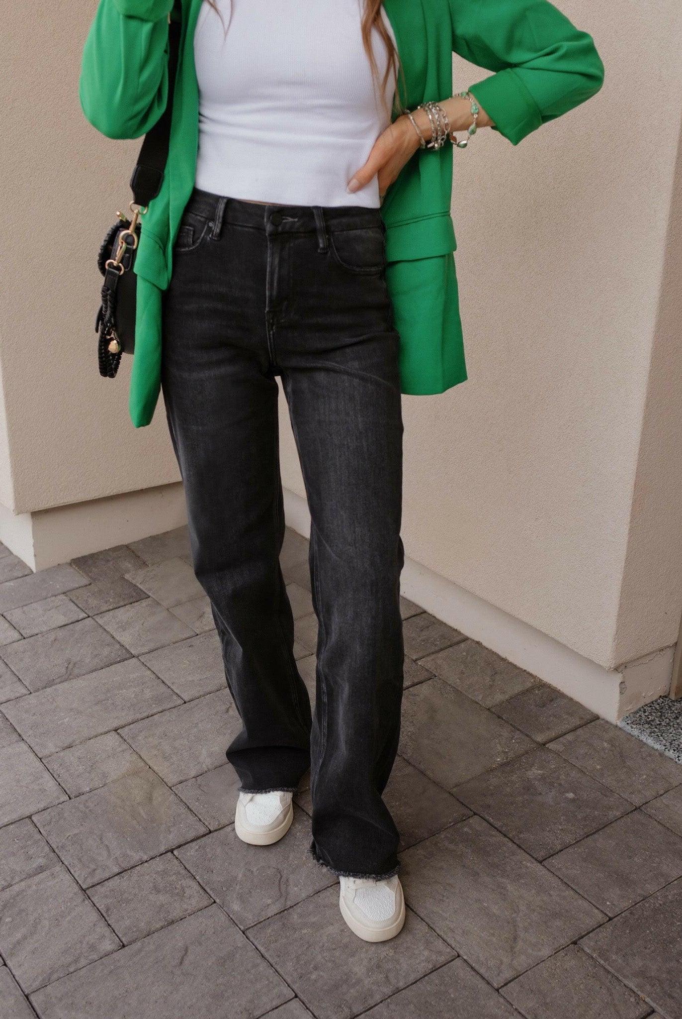 Own the Night High Rise Wide Leg MICA Denim Jean-Jeans-Krush Kandy, Women's Online Fashion Boutique Located in Phoenix, Arizona (Scottsdale Area)