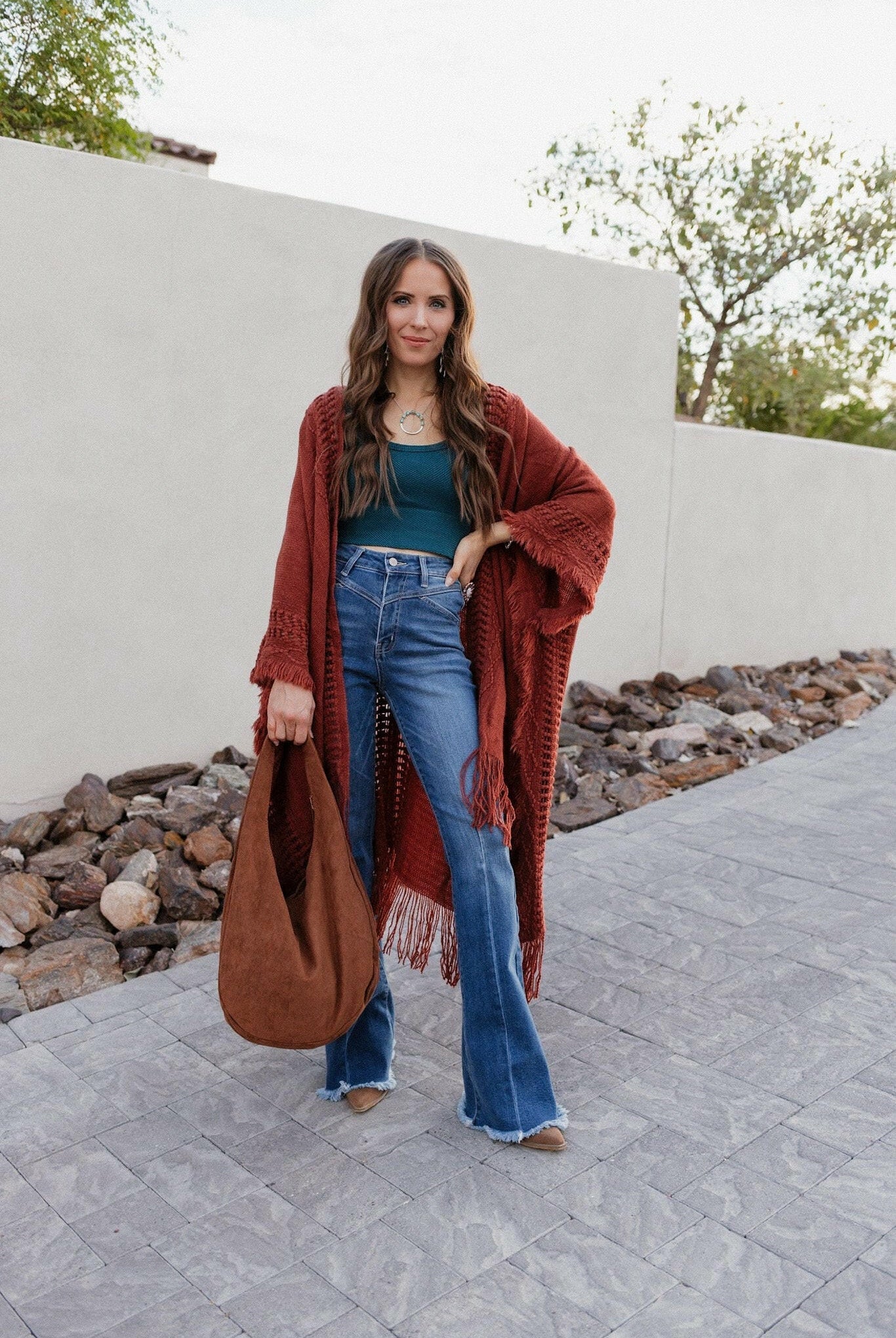 NIKIBIKI Reversible Herringbone Tank Top-Tanks-Krush Kandy, Women's Online Fashion Boutique Located in Phoenix, Arizona (Scottsdale Area)