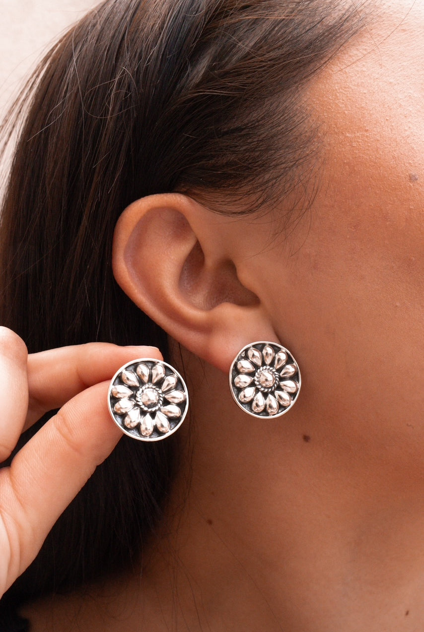 Blooming Beauty Sterling Set-Pendant Necklaces-Krush Kandy, Women's Online Fashion Boutique Located in Phoenix, Arizona (Scottsdale Area)