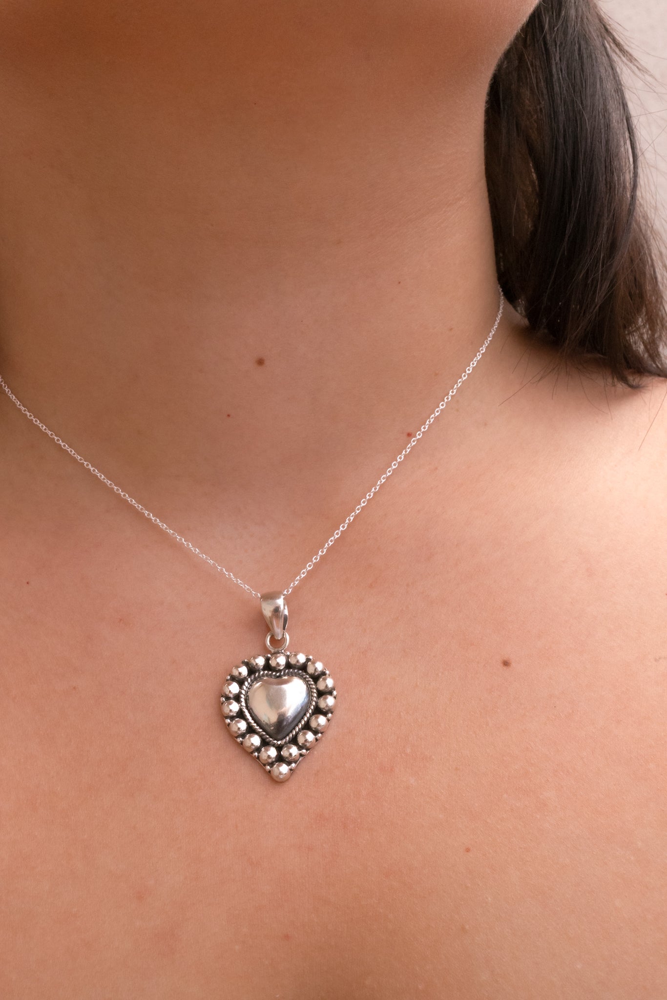 Betty's Sterling Hearts Set-Pendant Necklaces-Krush Kandy, Women's Online Fashion Boutique Located in Phoenix, Arizona (Scottsdale Area)