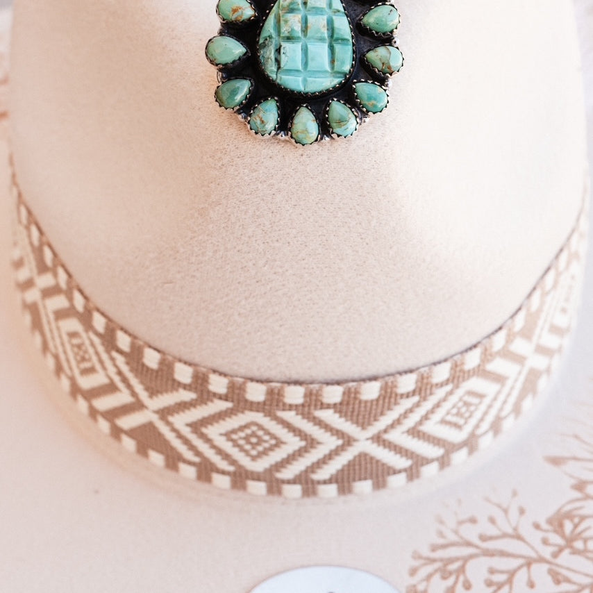 Leave Your Mark Turquoise Cluster Rings-Rings-Krush Kandy, Women's Online Fashion Boutique Located in Phoenix, Arizona (Scottsdale Area)
