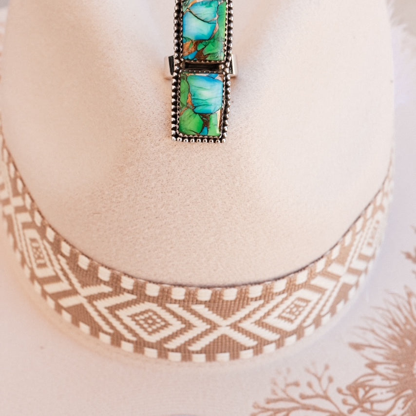 Peacock Cluster Rings-Rings-Krush Kandy, Women's Online Fashion Boutique Located in Phoenix, Arizona (Scottsdale Area)