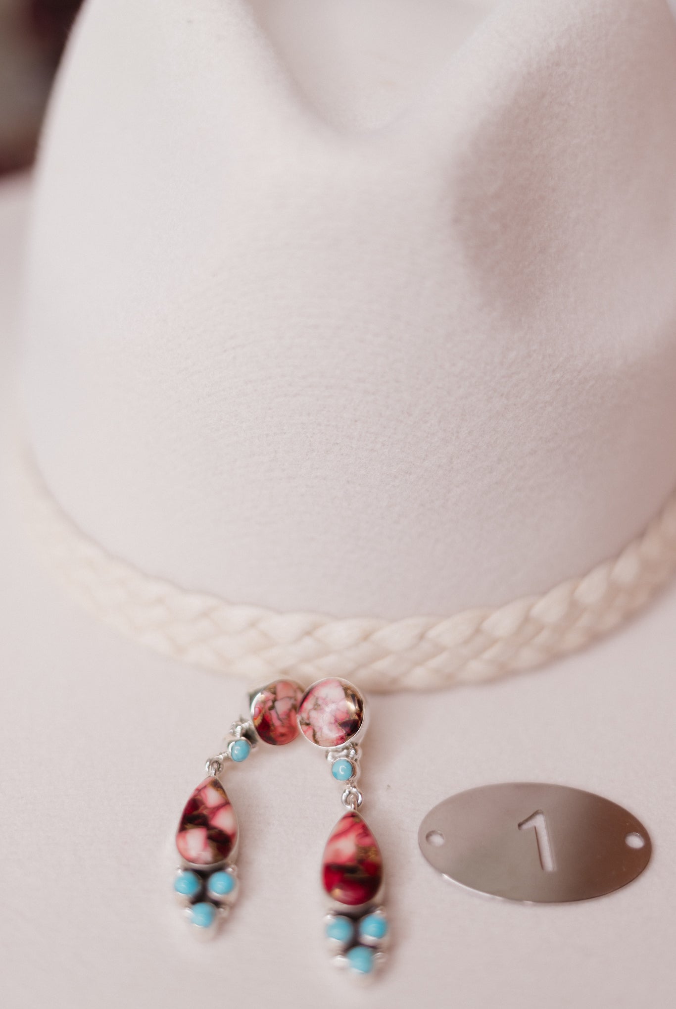 Enya's Multi Stone Earrings-Earrings-Krush Kandy, Women's Online Fashion Boutique Located in Phoenix, Arizona (Scottsdale Area)