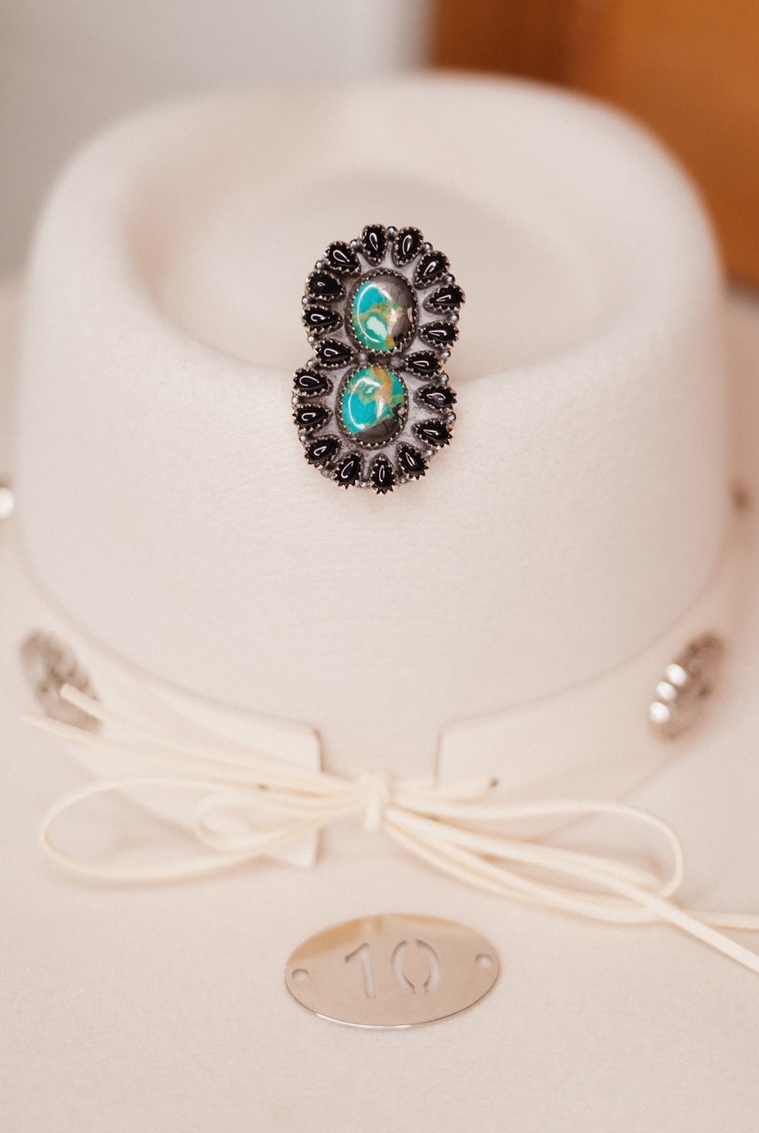 Black Jack Cluster Rings-Rings-Krush Kandy, Women's Online Fashion Boutique Located in Phoenix, Arizona (Scottsdale Area)