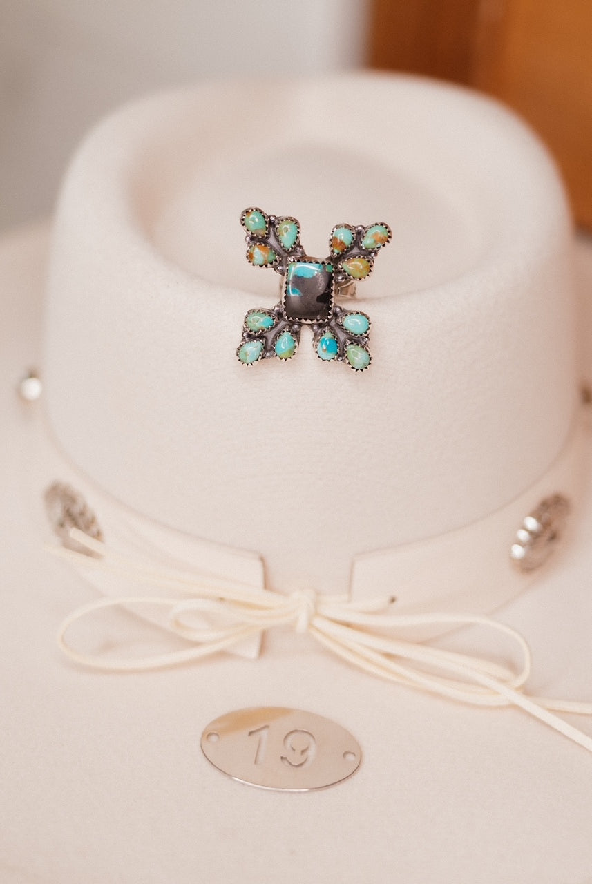 Black Jack Cluster Rings-Rings-Krush Kandy, Women's Online Fashion Boutique Located in Phoenix, Arizona (Scottsdale Area)