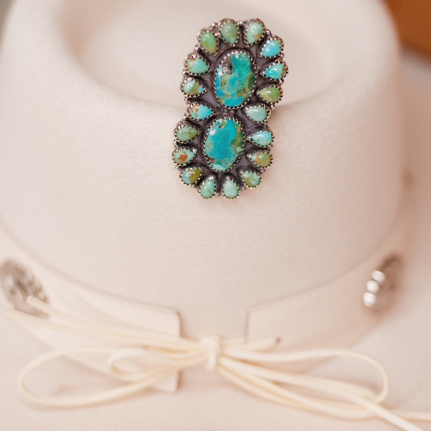 Black Jack Cluster Rings-Rings-Krush Kandy, Women's Online Fashion Boutique Located in Phoenix, Arizona (Scottsdale Area)