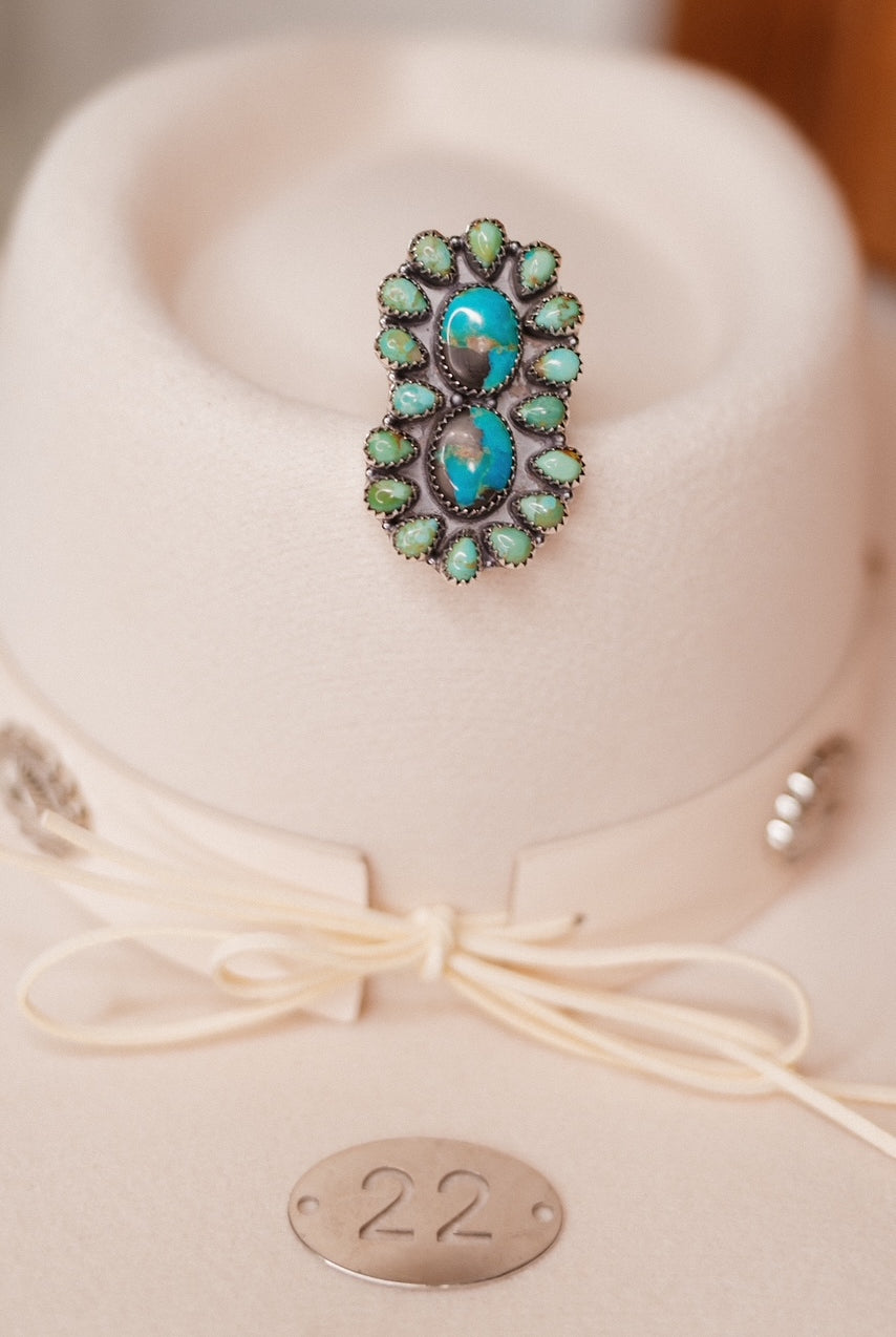 Black Jack Cluster Rings-Rings-Krush Kandy, Women's Online Fashion Boutique Located in Phoenix, Arizona (Scottsdale Area)