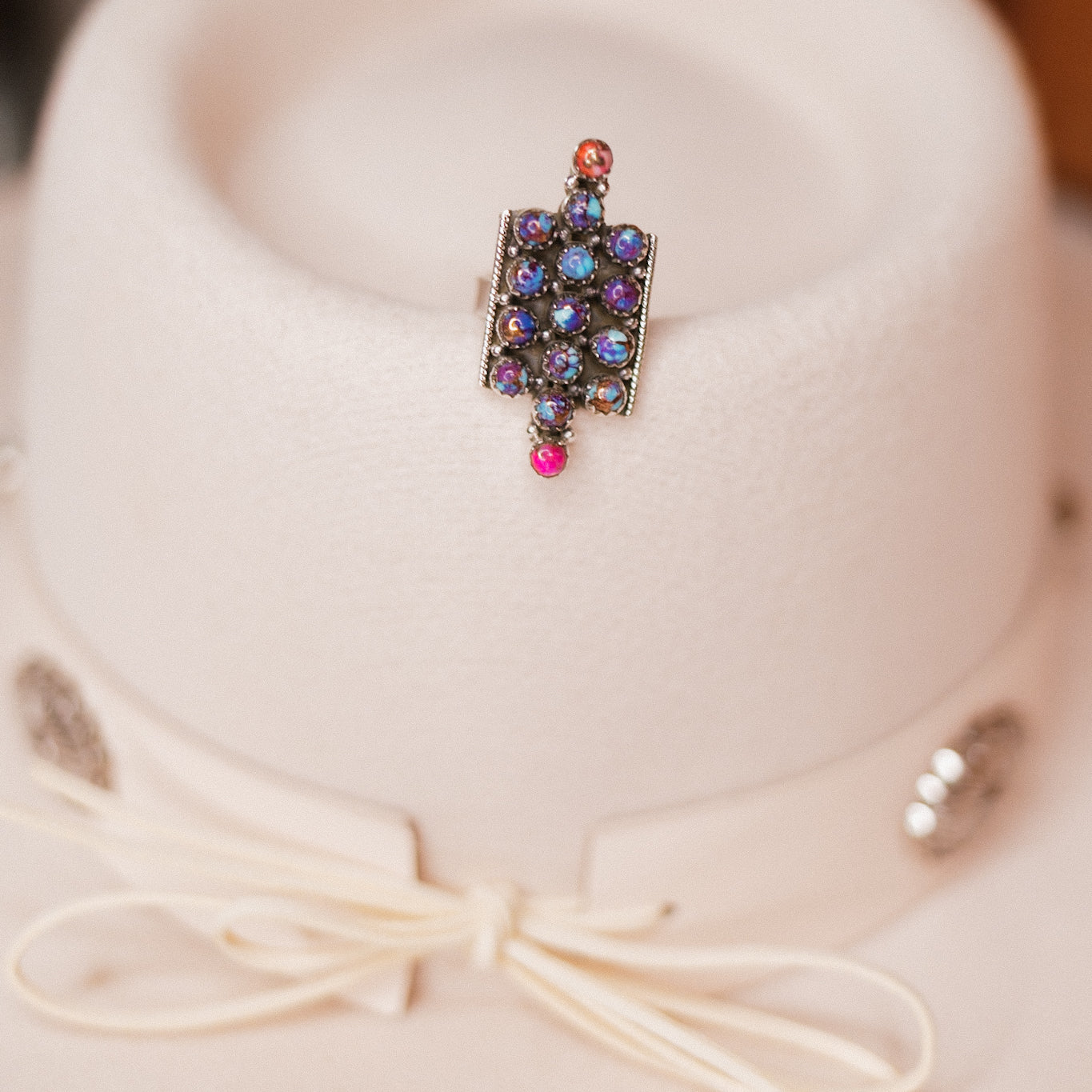Pop Of Color Stone Cluster Rings-Rings-Krush Kandy, Women's Online Fashion Boutique Located in Phoenix, Arizona (Scottsdale Area)