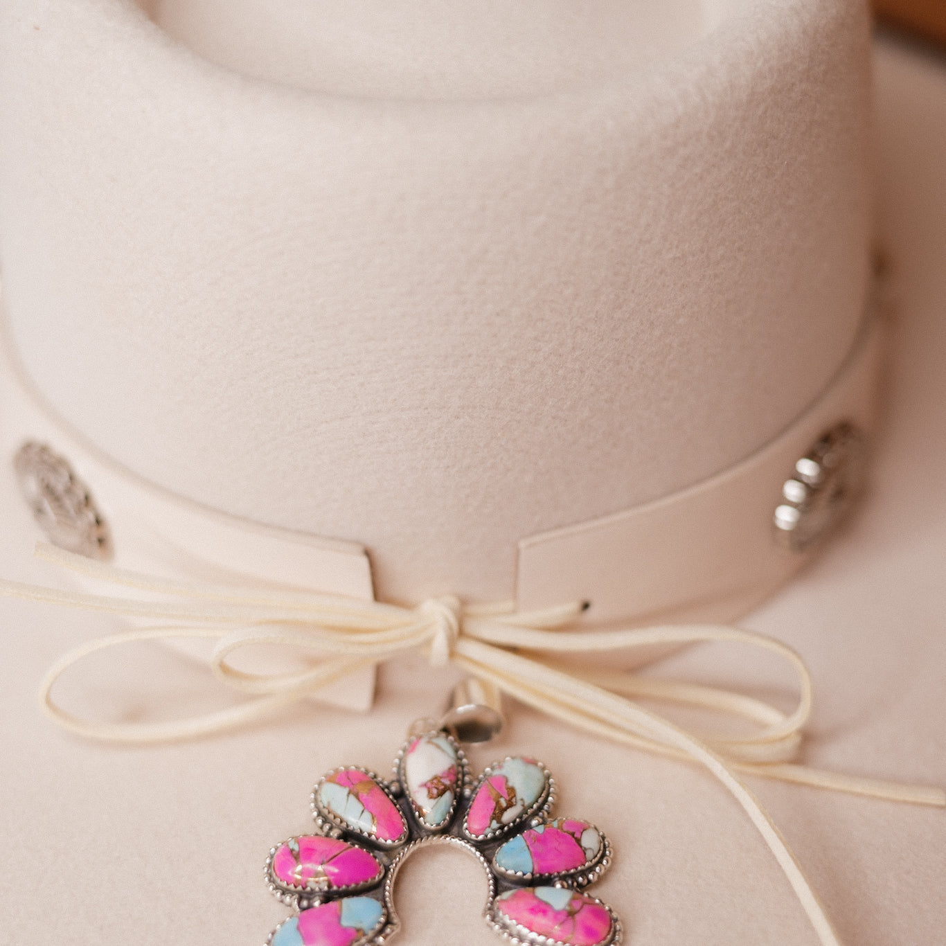 On The Horizon Horseshoe Cluster Pendants-Necklaces-Krush Kandy, Women's Online Fashion Boutique Located in Phoenix, Arizona (Scottsdale Area)