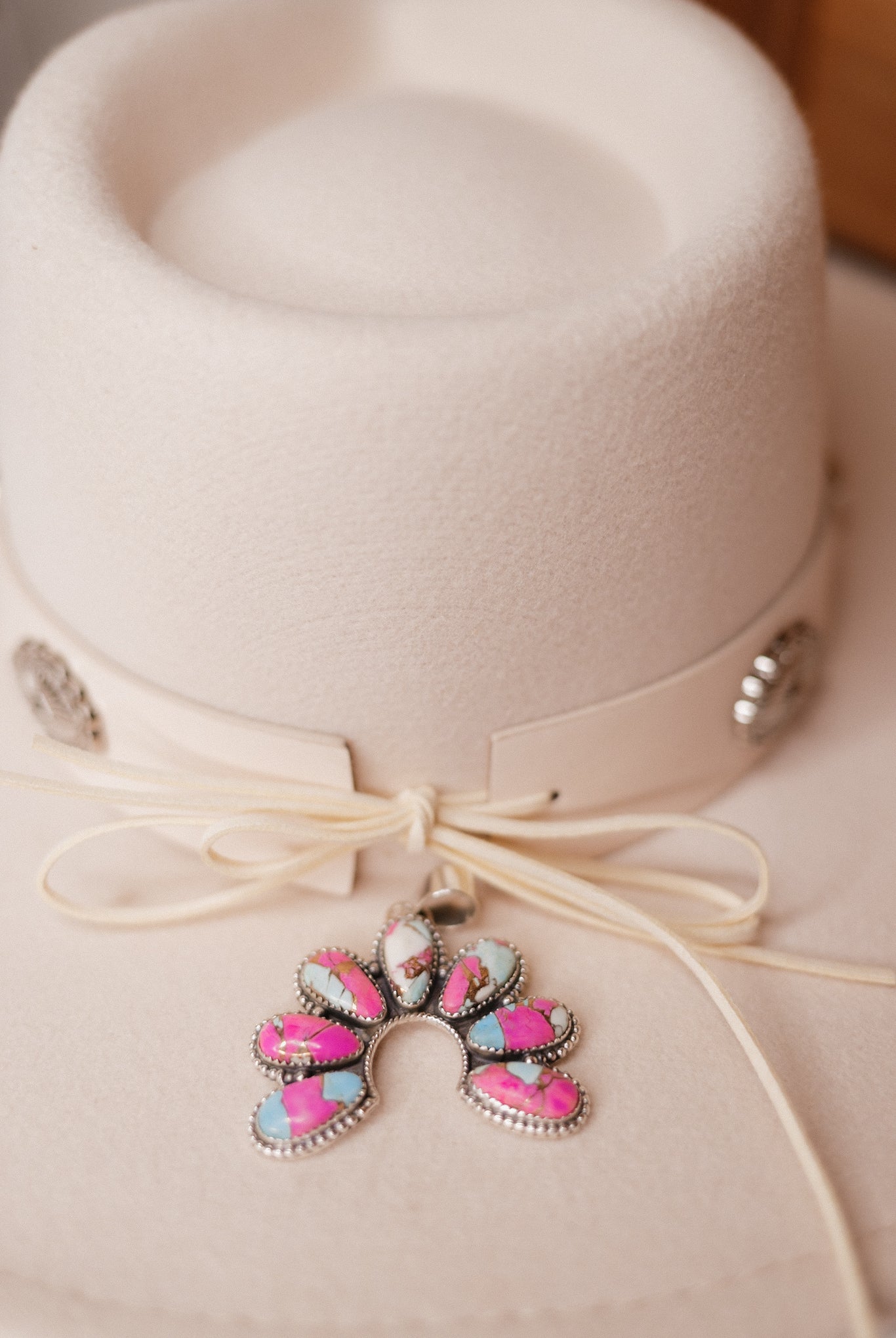 On The Horizon Horseshoe Cluster Pendants-Necklaces-Krush Kandy, Women's Online Fashion Boutique Located in Phoenix, Arizona (Scottsdale Area)