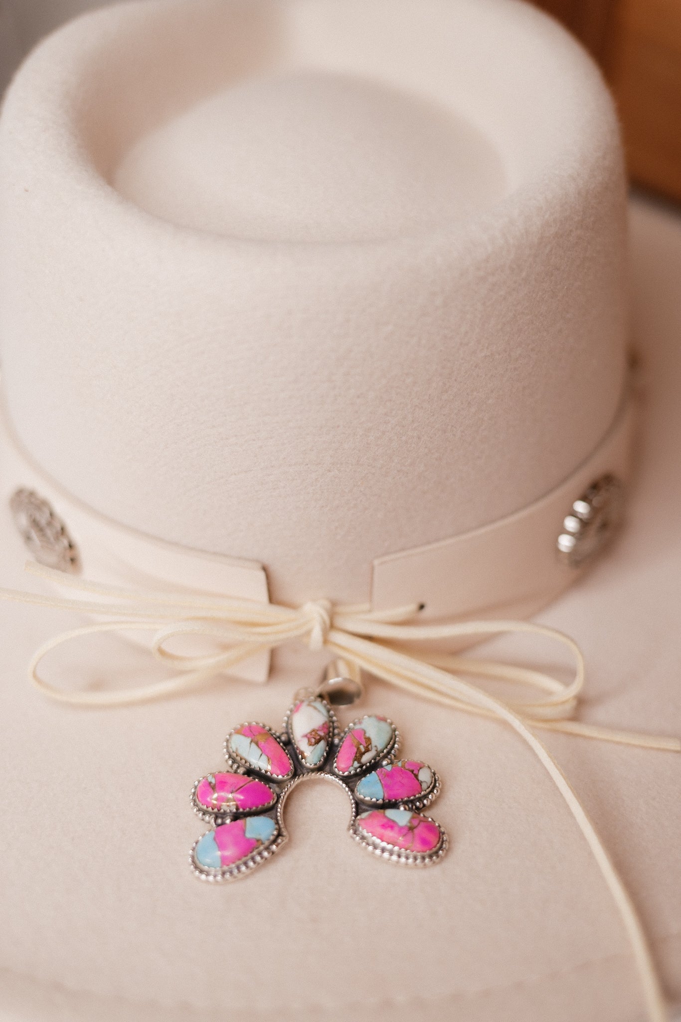 On The Horizon Horseshoe Cluster Pendants-Necklaces-Krush Kandy, Women's Online Fashion Boutique Located in Phoenix, Arizona (Scottsdale Area)