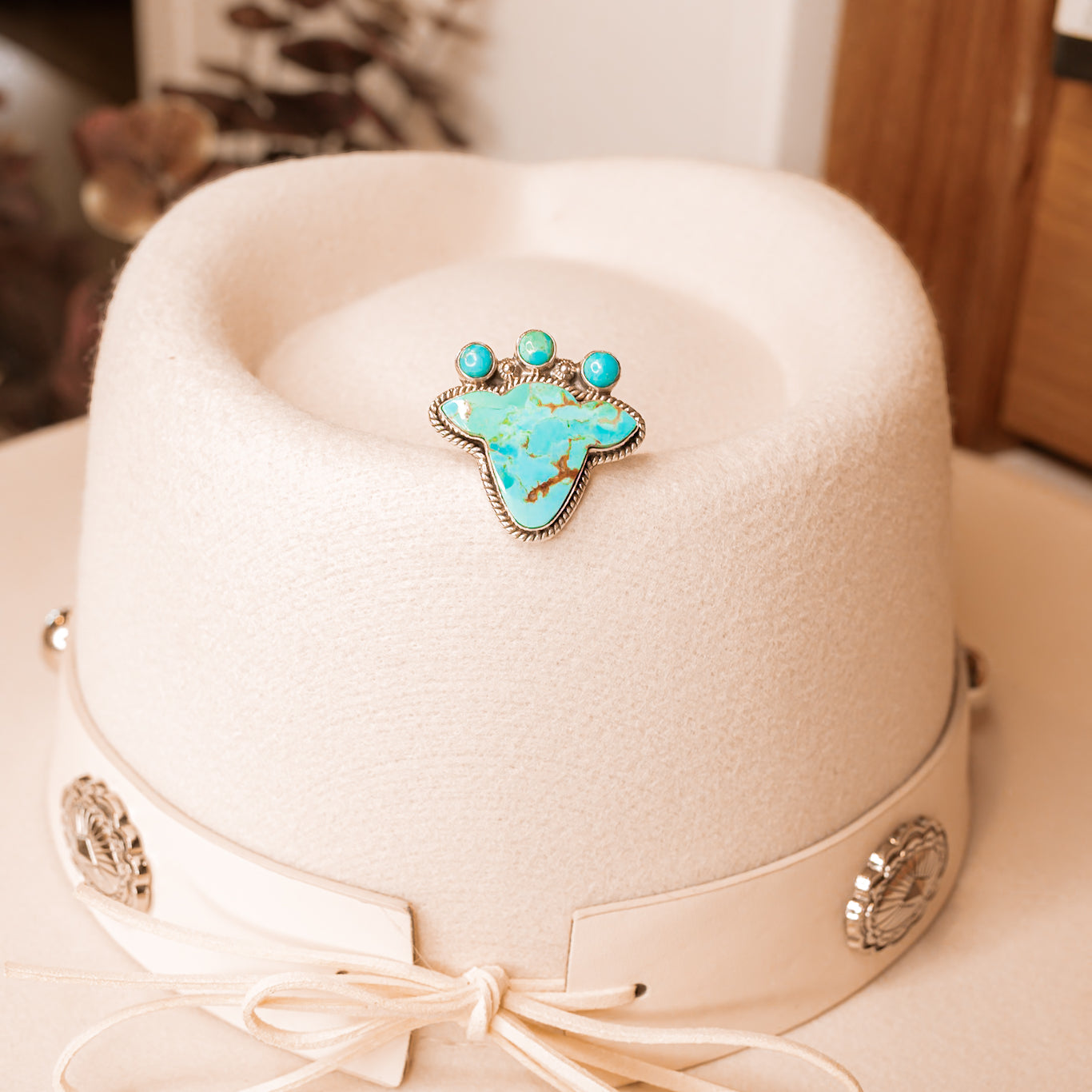 Cowgirl Cameo Stone Slab Rings-Rings-Krush Kandy, Women's Online Fashion Boutique Located in Phoenix, Arizona (Scottsdale Area)
