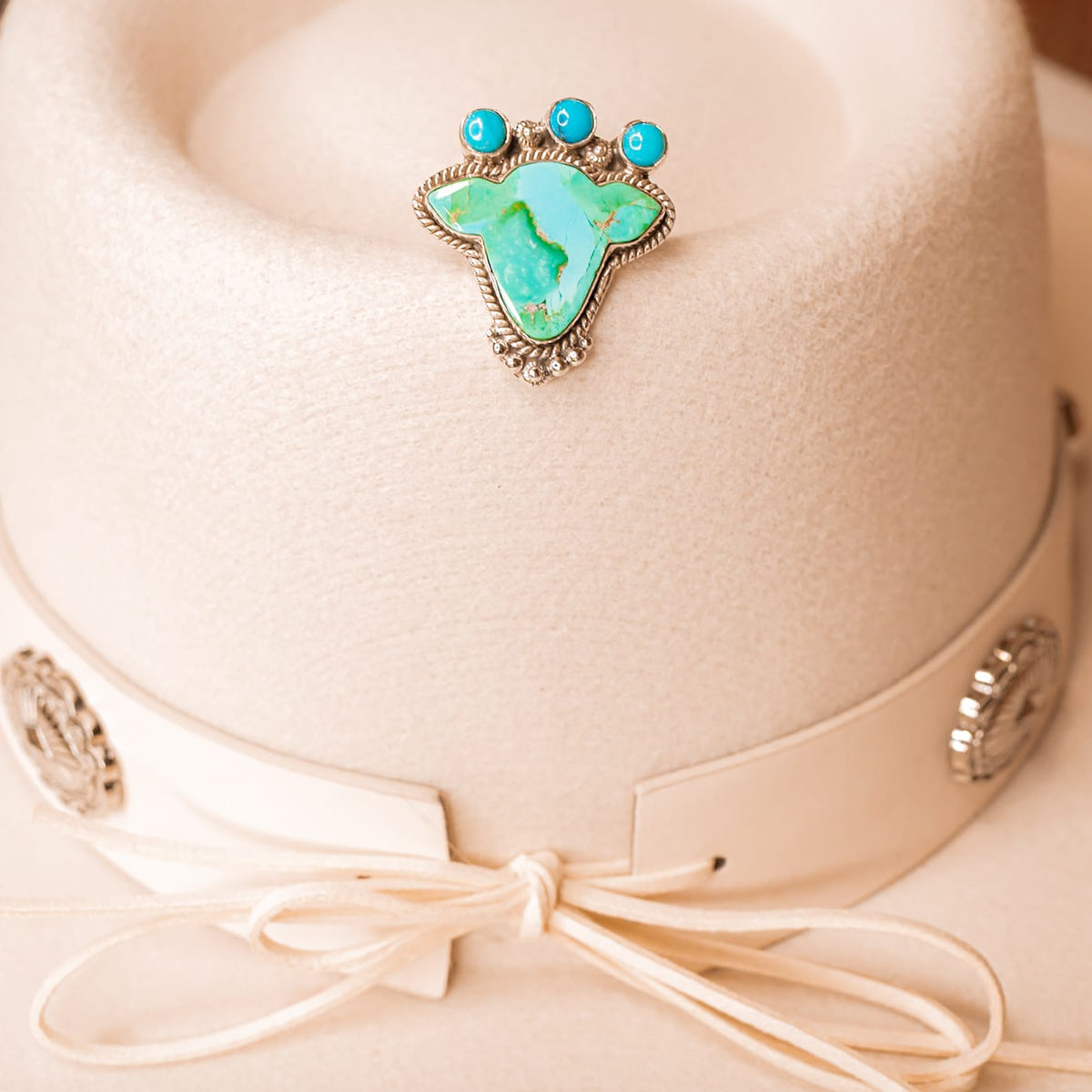 Cowgirl Cameo Stone Slab Rings-Rings-Krush Kandy, Women's Online Fashion Boutique Located in Phoenix, Arizona (Scottsdale Area)