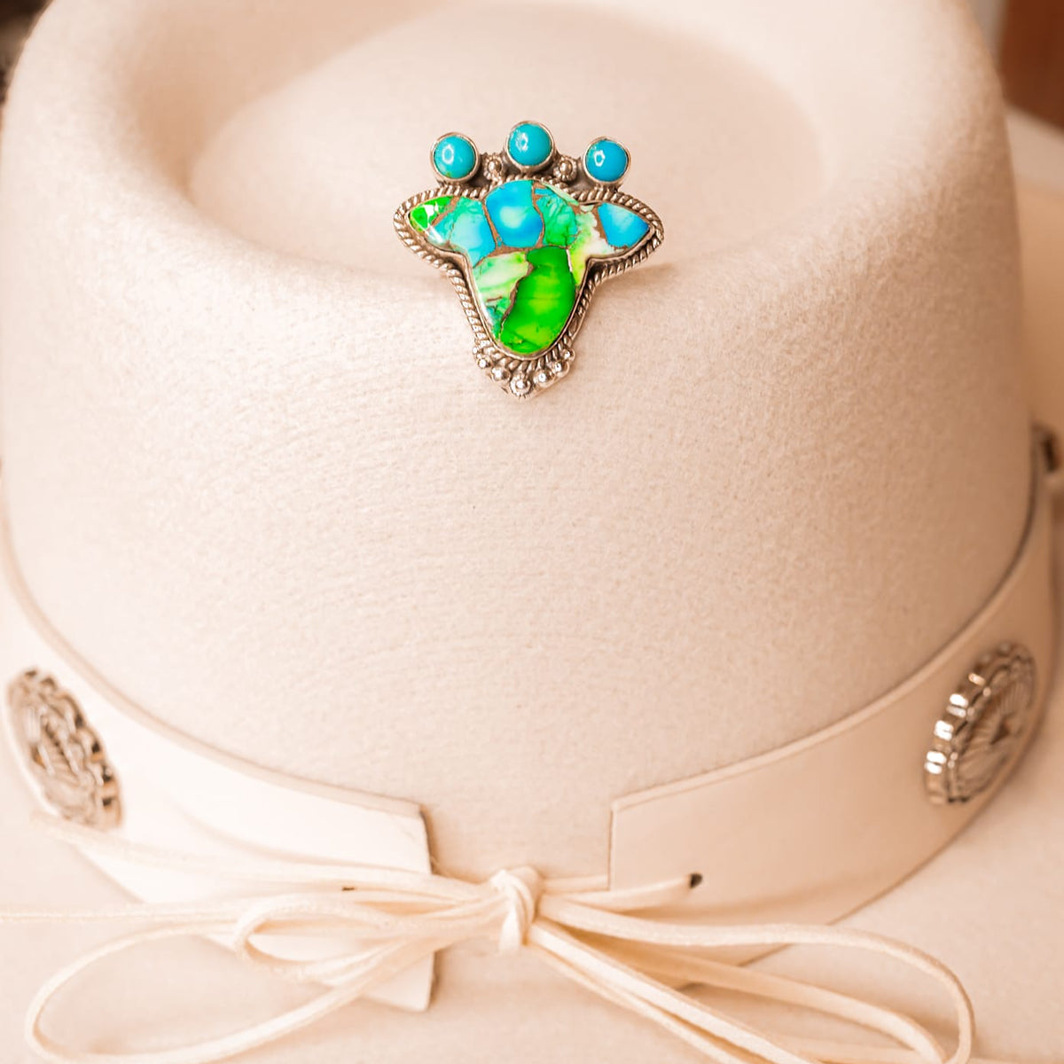 Cowgirl Cameo Stone Slab Rings-Rings-Krush Kandy, Women's Online Fashion Boutique Located in Phoenix, Arizona (Scottsdale Area)