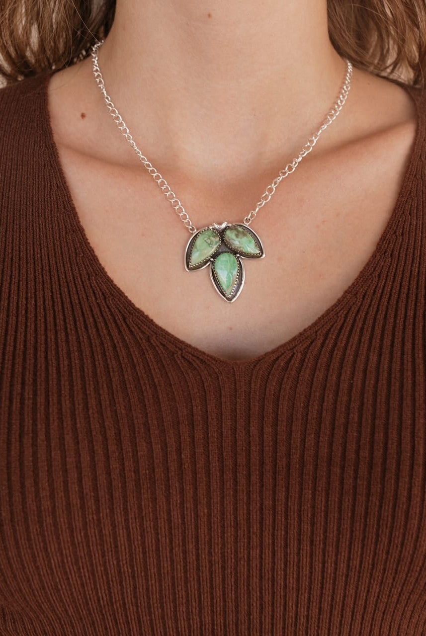 Australian Varascite Necklace sno 34-Necklaces-Krush Kandy, Women's Online Fashion Boutique Located in Phoenix, Arizona (Scottsdale Area)