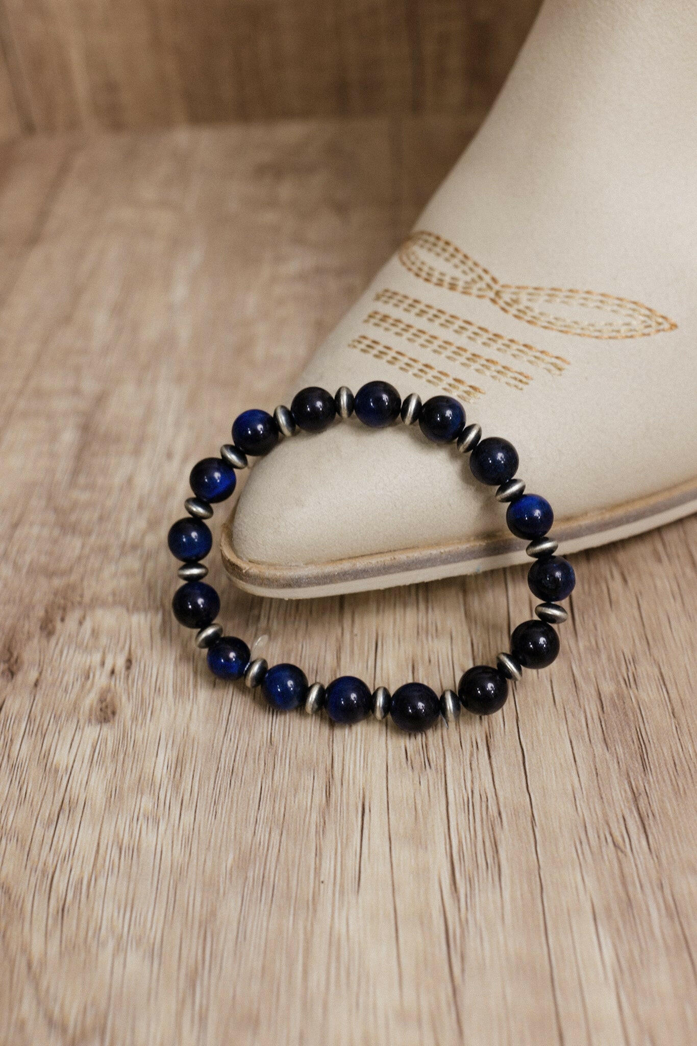 Multi Tigers Eye Beaded Stretch Bracelet-Bracelets-Krush Kandy, Women's Online Fashion Boutique Located in Phoenix, Arizona (Scottsdale Area)