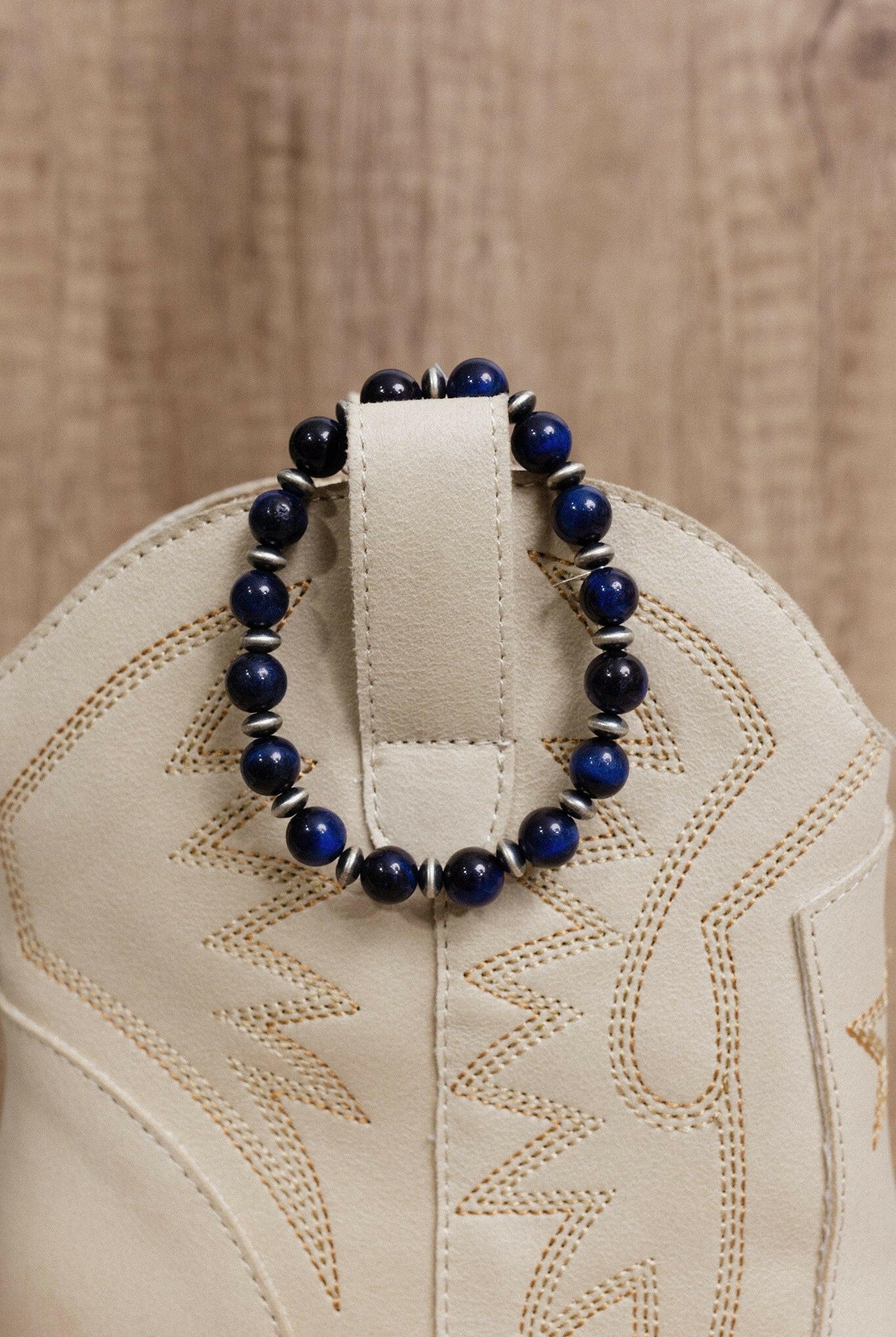 Multi Tigers Eye Beaded Stretch Bracelet-Bracelets-Krush Kandy, Women's Online Fashion Boutique Located in Phoenix, Arizona (Scottsdale Area)