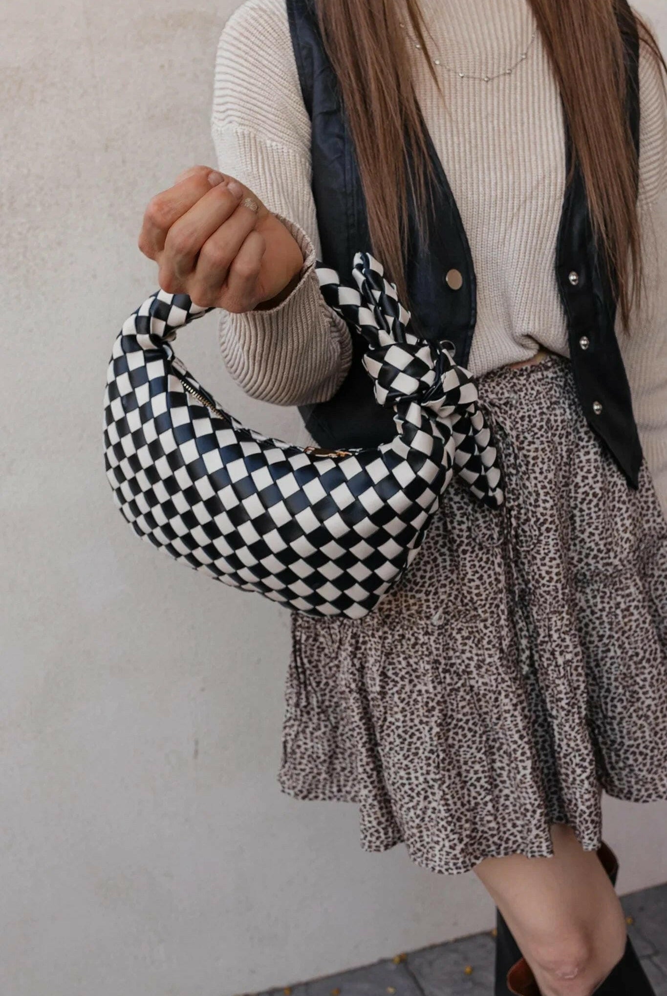 Lizbeth Woven Knot Clutch-Purses & Bags-Krush Kandy, Women's Online Fashion Boutique Located in Phoenix, Arizona (Scottsdale Area)