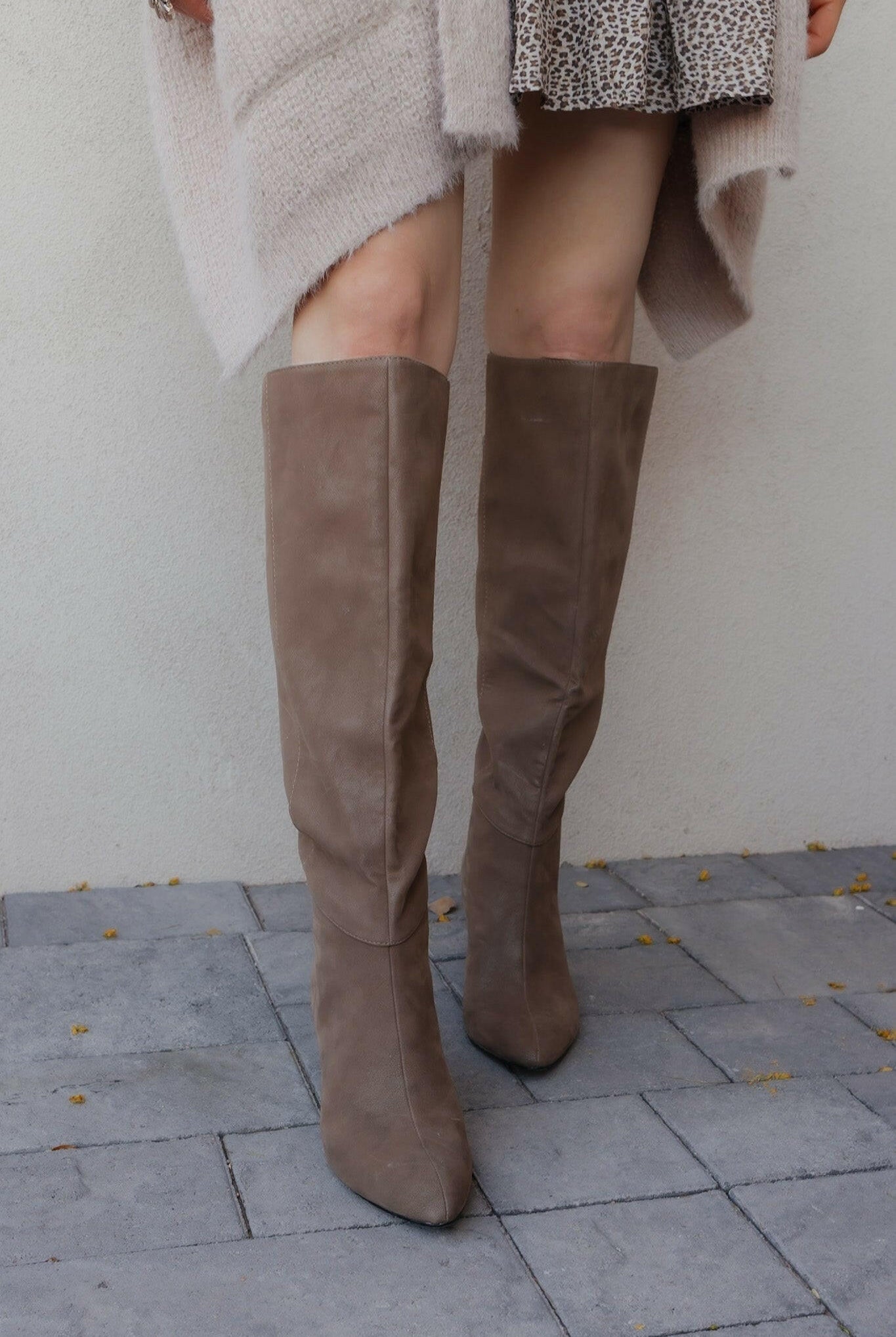 The Lexington Boot- Taupe - PREORDER SHIPS 11/30-Boots-Krush Kandy, Women's Online Fashion Boutique Located in Phoenix, Arizona (Scottsdale Area)