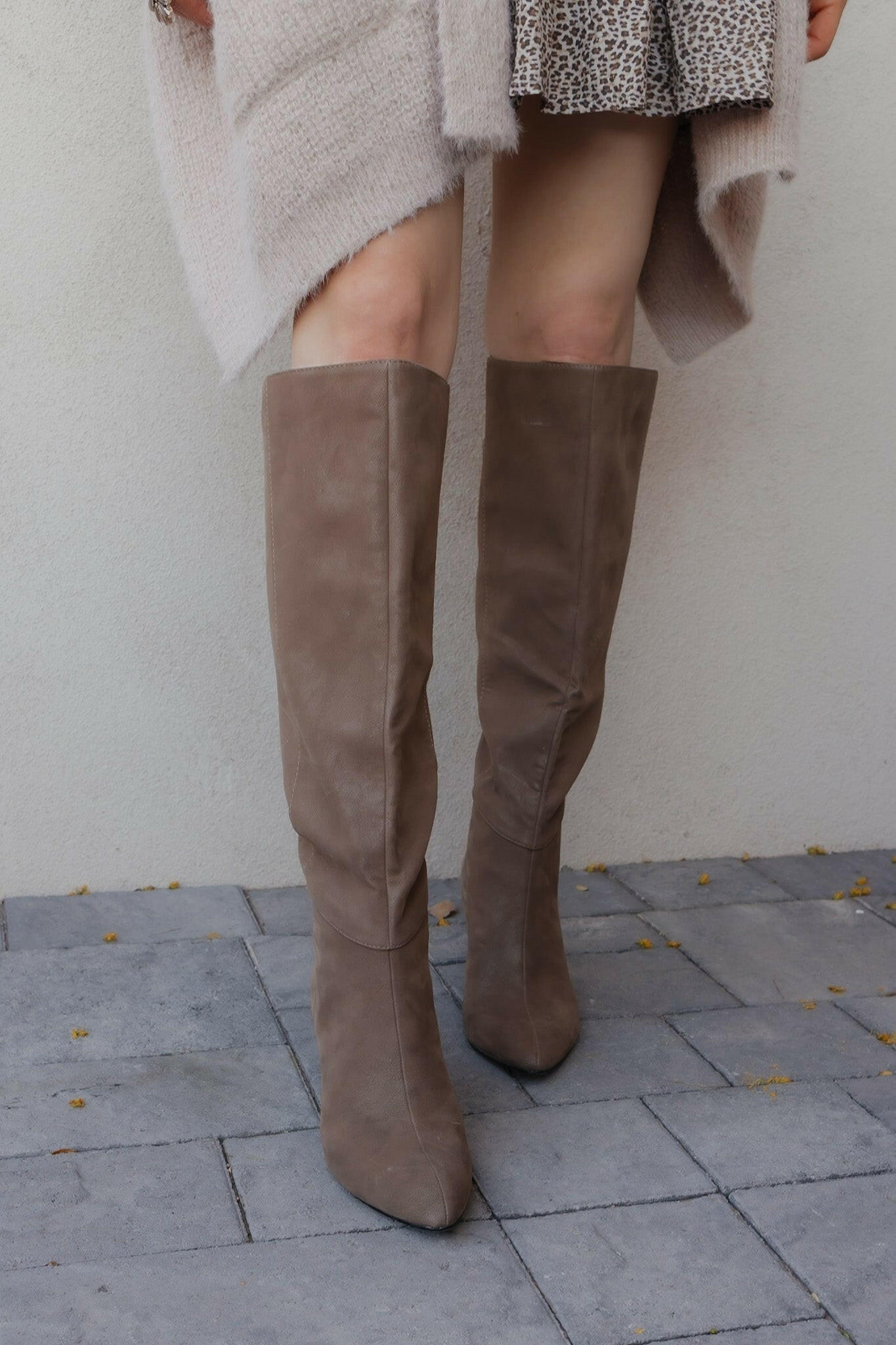 The Lexington Boot- Taupe - PREORDER SHIPS 11/30-Boots-Krush Kandy, Women's Online Fashion Boutique Located in Phoenix, Arizona (Scottsdale Area)