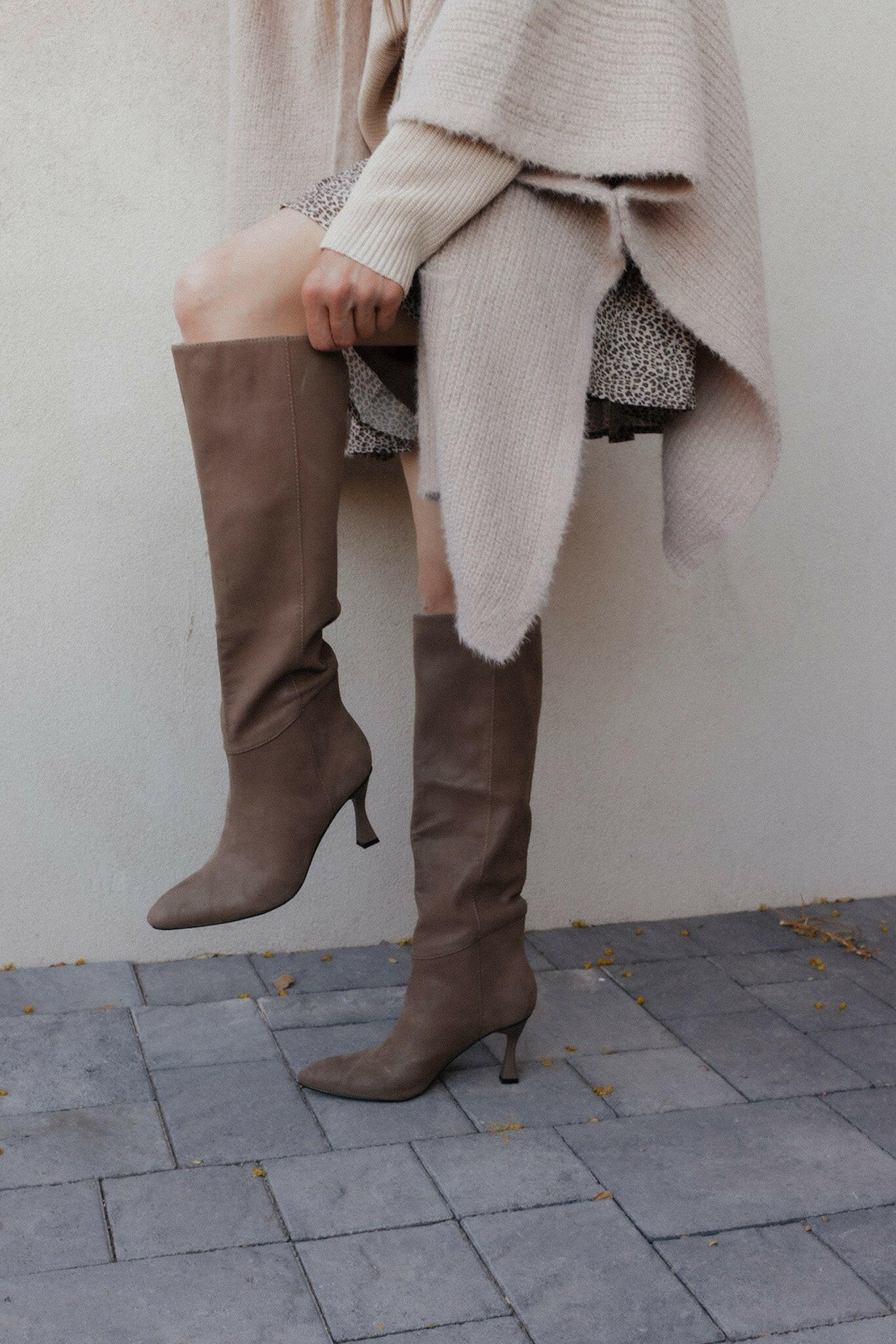The Lexington Boot- Taupe - PREORDER SHIPS 11/30-Boots-Krush Kandy, Women's Online Fashion Boutique Located in Phoenix, Arizona (Scottsdale Area)