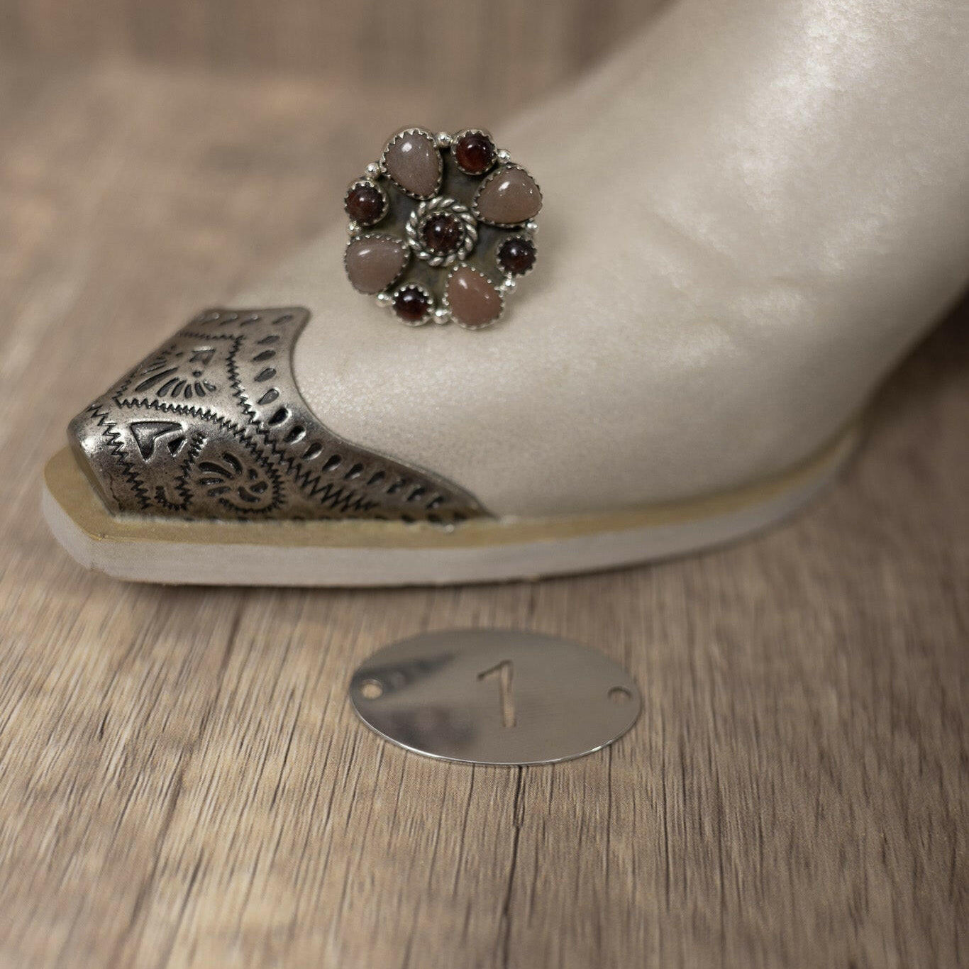 Multi Moonstone Cluster Rings-Rings-Krush Kandy, Women's Online Fashion Boutique Located in Phoenix, Arizona (Scottsdale Area)