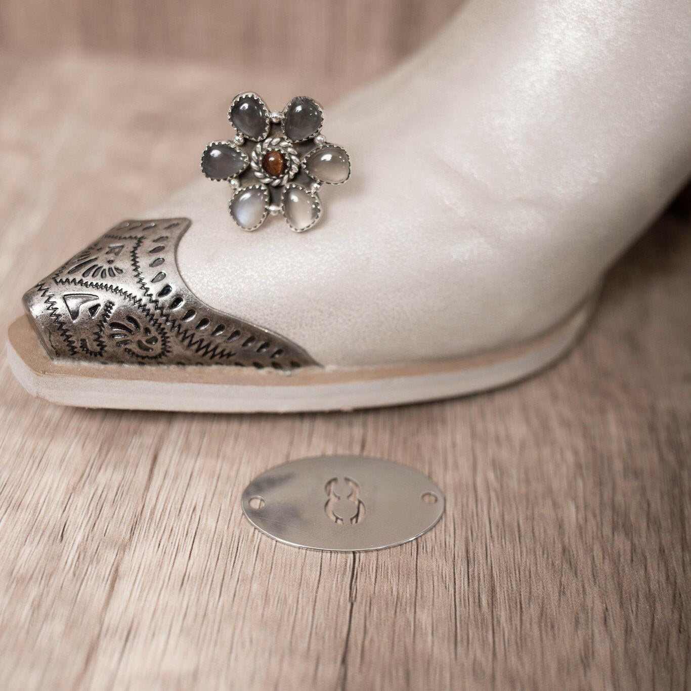 Multi Moonstone Cluster Rings-Rings-Krush Kandy, Women's Online Fashion Boutique Located in Phoenix, Arizona (Scottsdale Area)