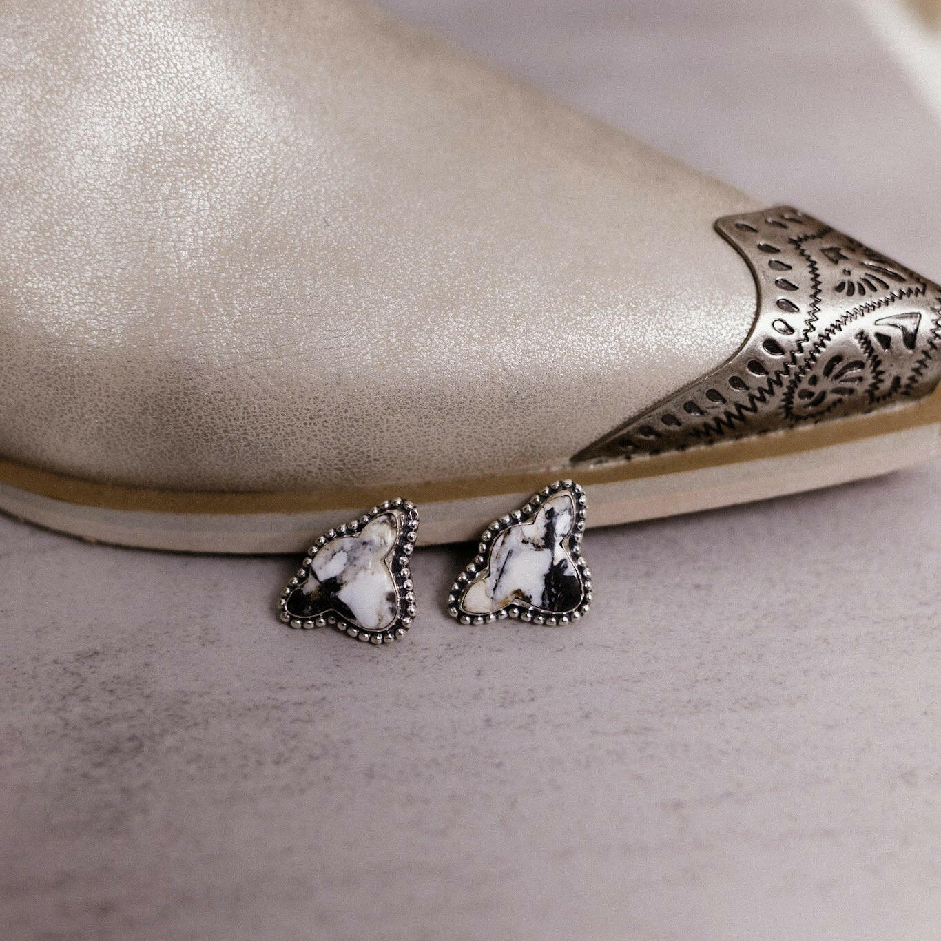 Lil Cow Slab Earrings MADE TO ORDER-Stud Earrings-Krush Kandy, Women's Online Fashion Boutique Located in Phoenix, Arizona (Scottsdale Area)