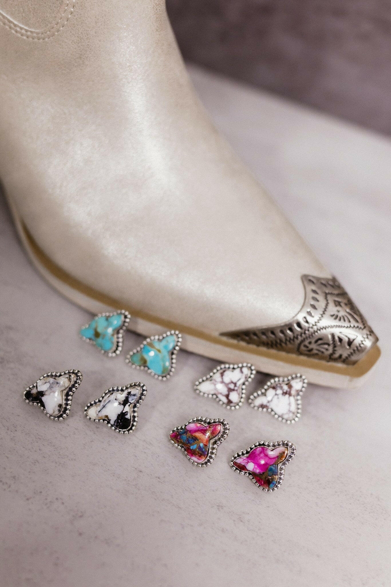 Lil Cow Slab Earrings MADE TO ORDER-Stud Earrings-Krush Kandy, Women's Online Fashion Boutique Located in Phoenix, Arizona (Scottsdale Area)