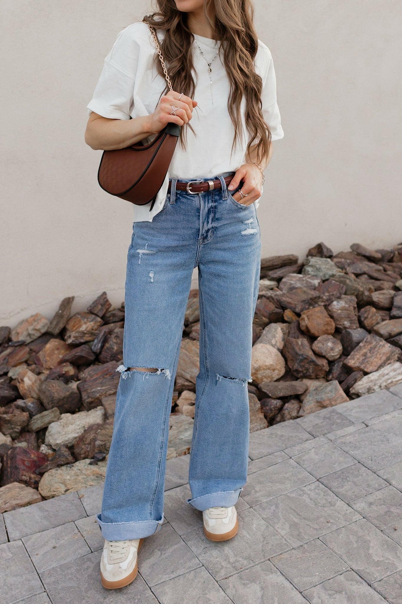 MICA Wild & Free Wide Leg Jeans-Denim-Krush Kandy, Women's Online Fashion Boutique Located in Phoenix, Arizona (Scottsdale Area)