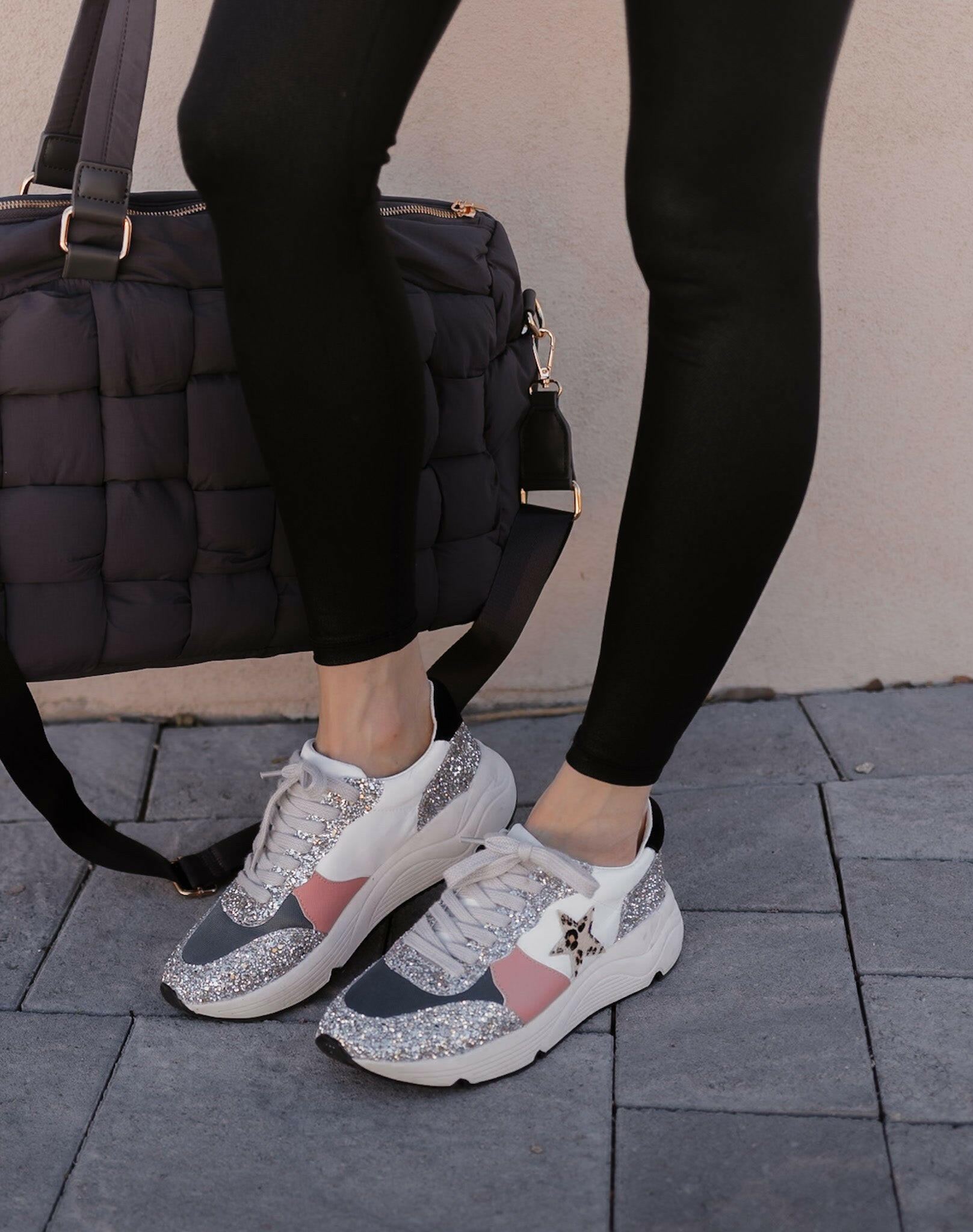 Roxy - Glitter Runner Sneaker-Sneakers-Krush Kandy, Women's Online Fashion Boutique Located in Phoenix, Arizona (Scottsdale Area)