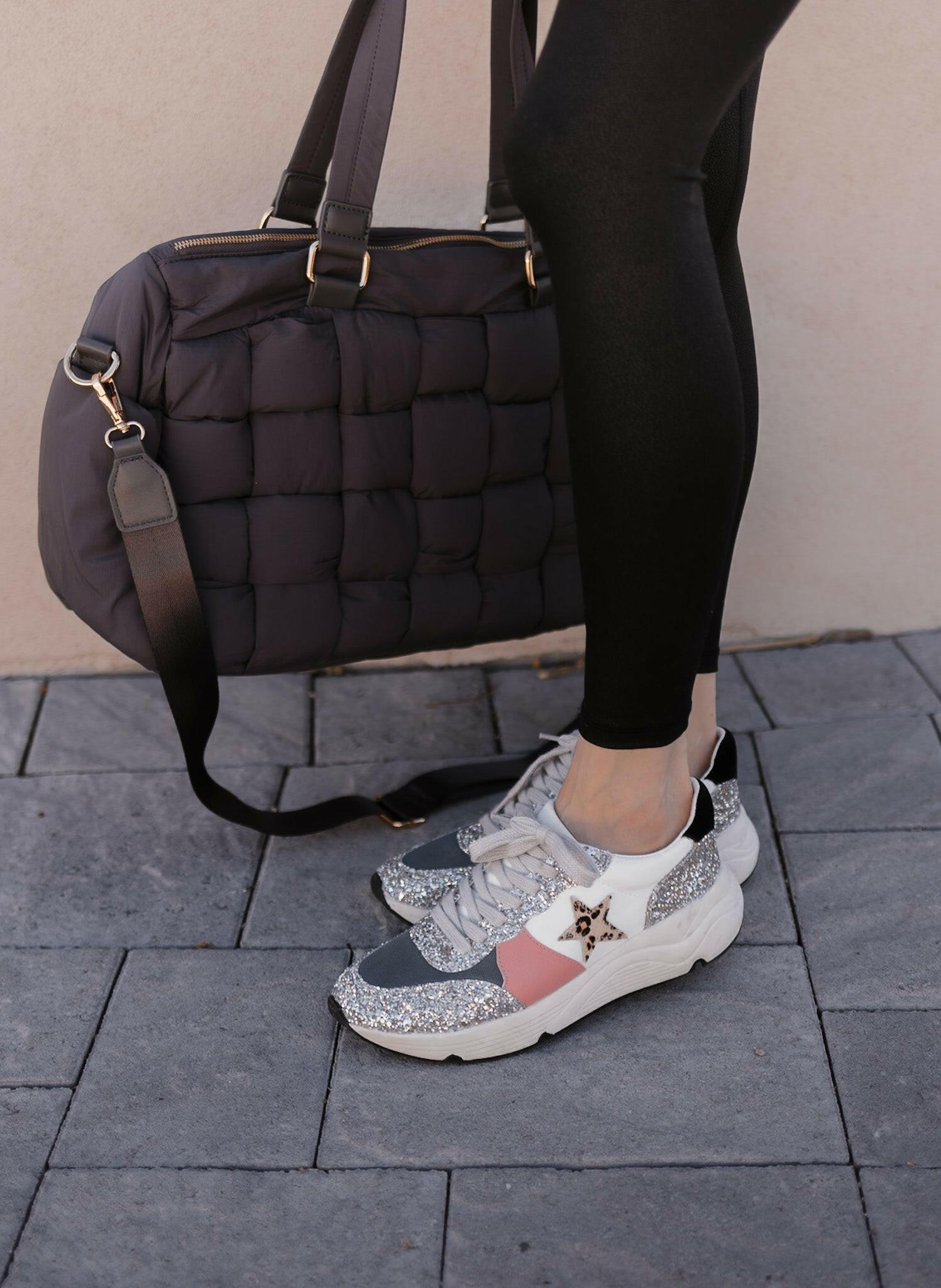 Roxy - Glitter Runner Sneaker-Sneakers-Krush Kandy, Women's Online Fashion Boutique Located in Phoenix, Arizona (Scottsdale Area)