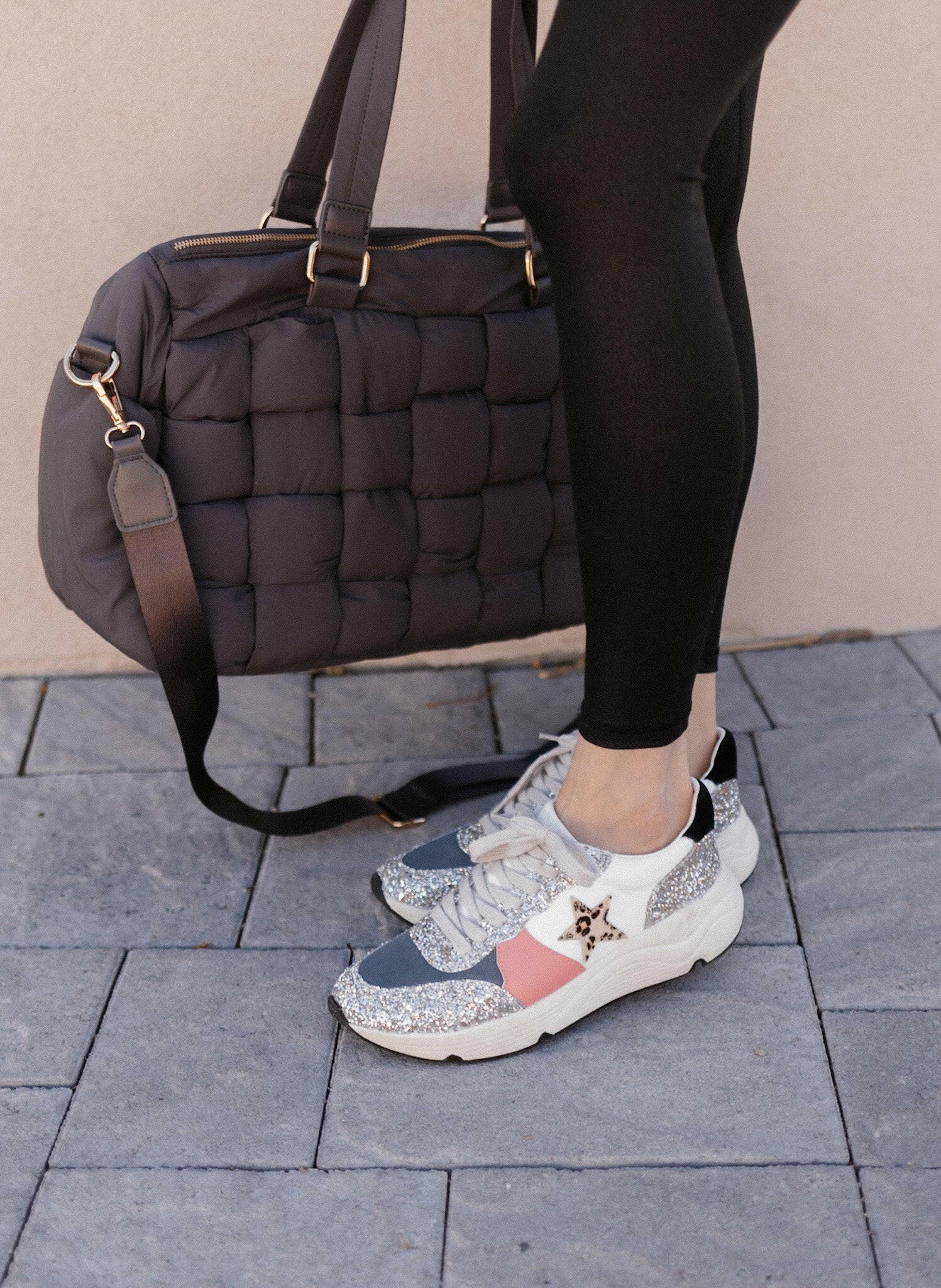 Roxy - Glitter Runner Sneaker-Sneakers-Krush Kandy, Women's Online Fashion Boutique Located in Phoenix, Arizona (Scottsdale Area)