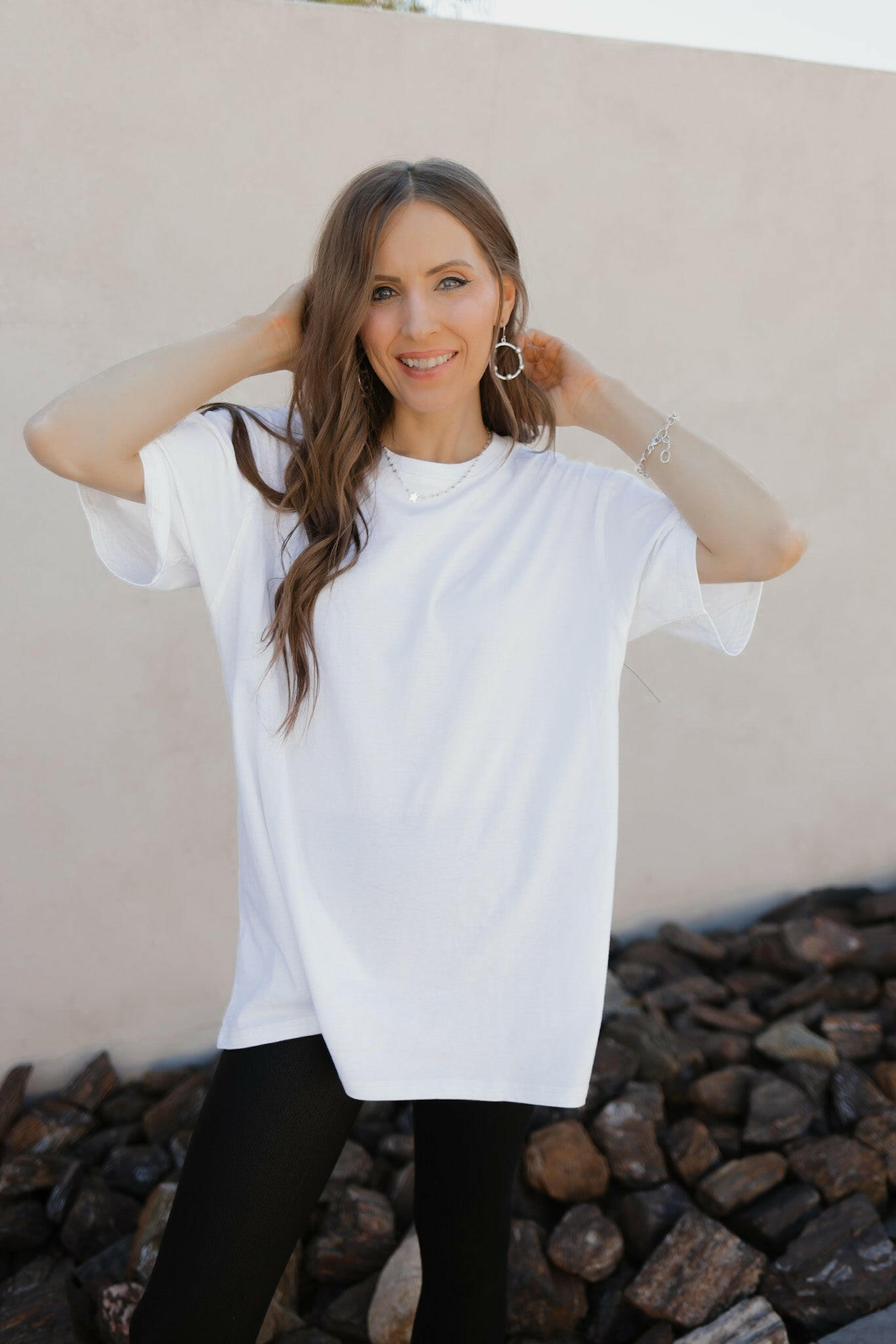 Naturally Cozy Organic Cotton Boyfriend Tee-Tops-Krush Kandy, Women's Online Fashion Boutique Located in Phoenix, Arizona (Scottsdale Area)