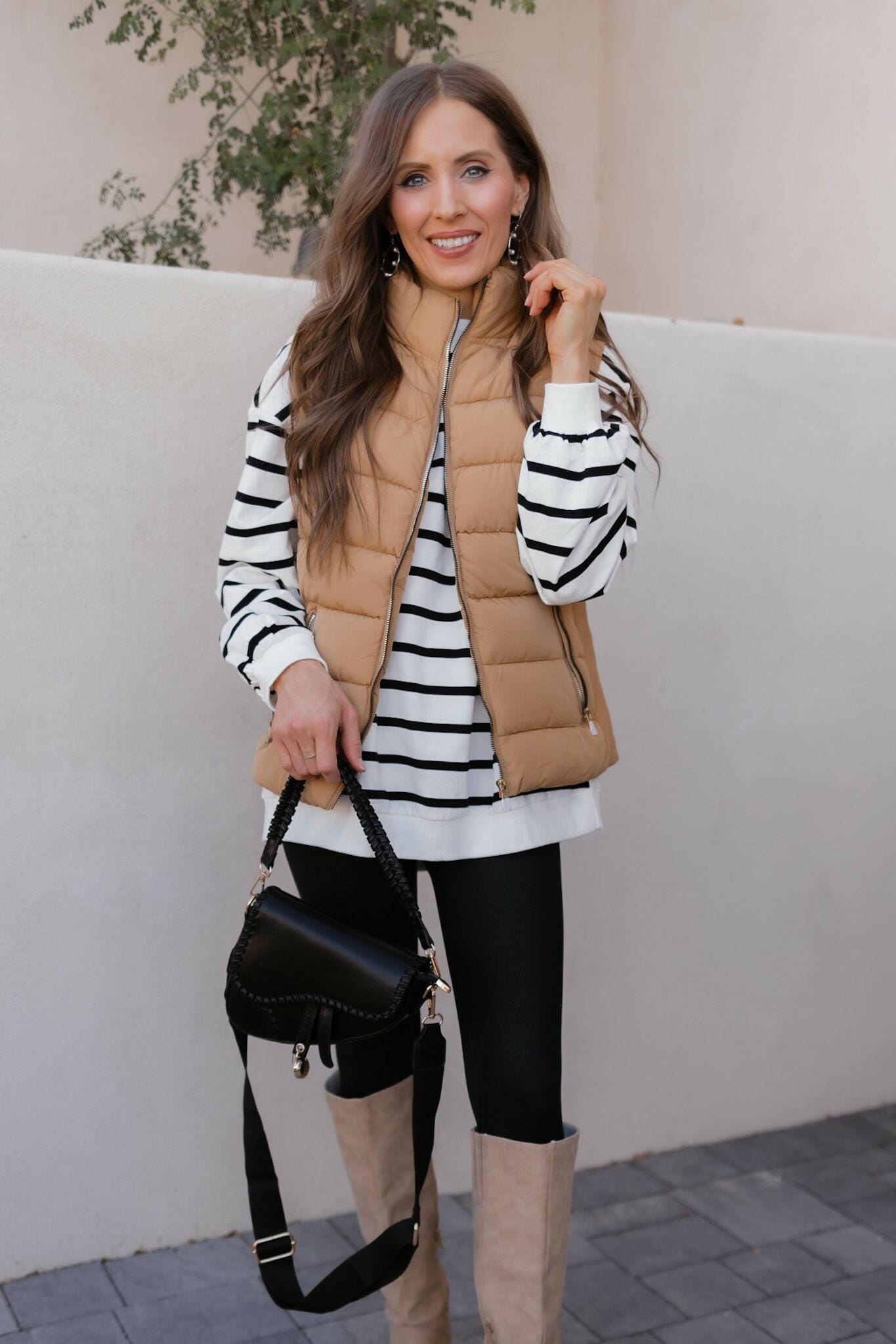 Adeline Saddle Crossbody Hand Bag-Purses & Bags-Krush Kandy, Women's Online Fashion Boutique Located in Phoenix, Arizona (Scottsdale Area)