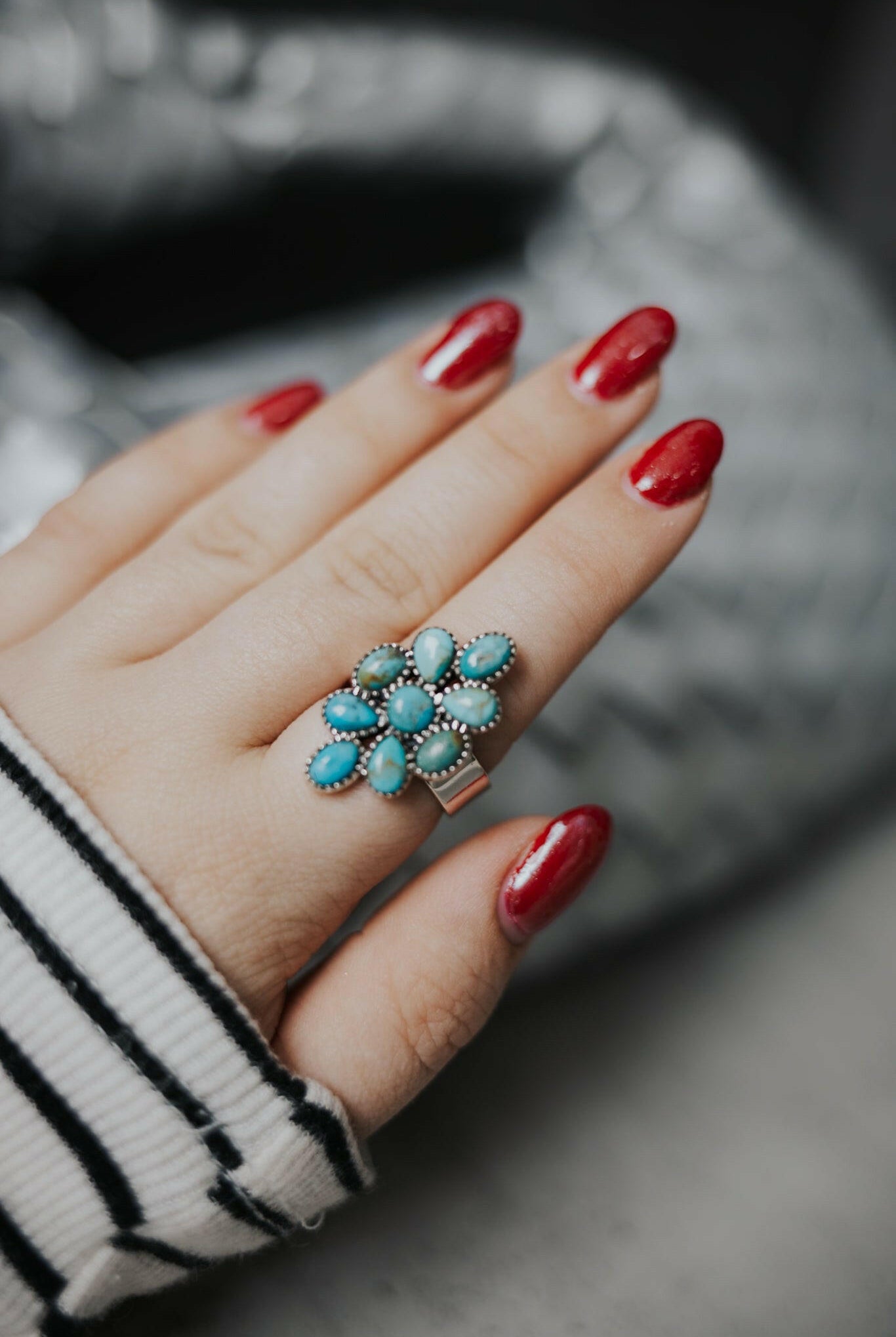 Belles Stone Cluster Set-Ring Sizers-Krush Kandy, Women's Online Fashion Boutique Located in Phoenix, Arizona (Scottsdale Area)