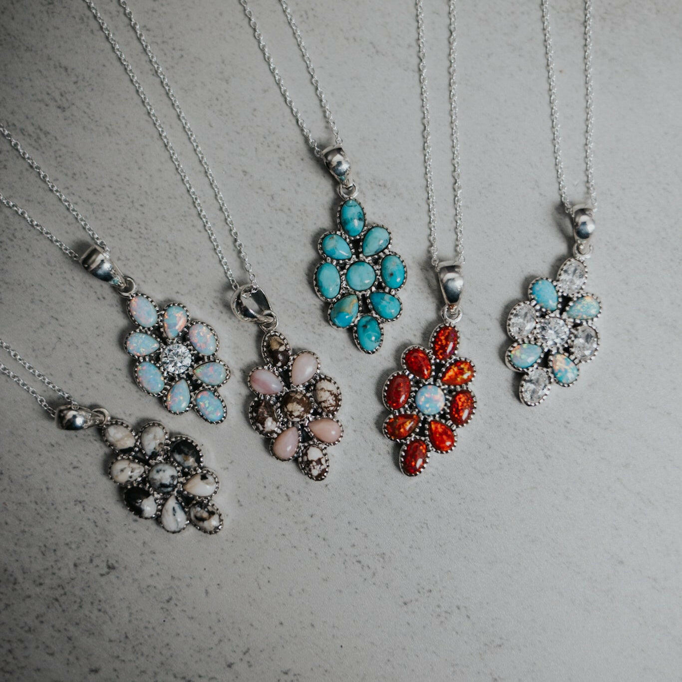 Belles Stone Cluster Set-Ring Sizers-Krush Kandy, Women's Online Fashion Boutique Located in Phoenix, Arizona (Scottsdale Area)