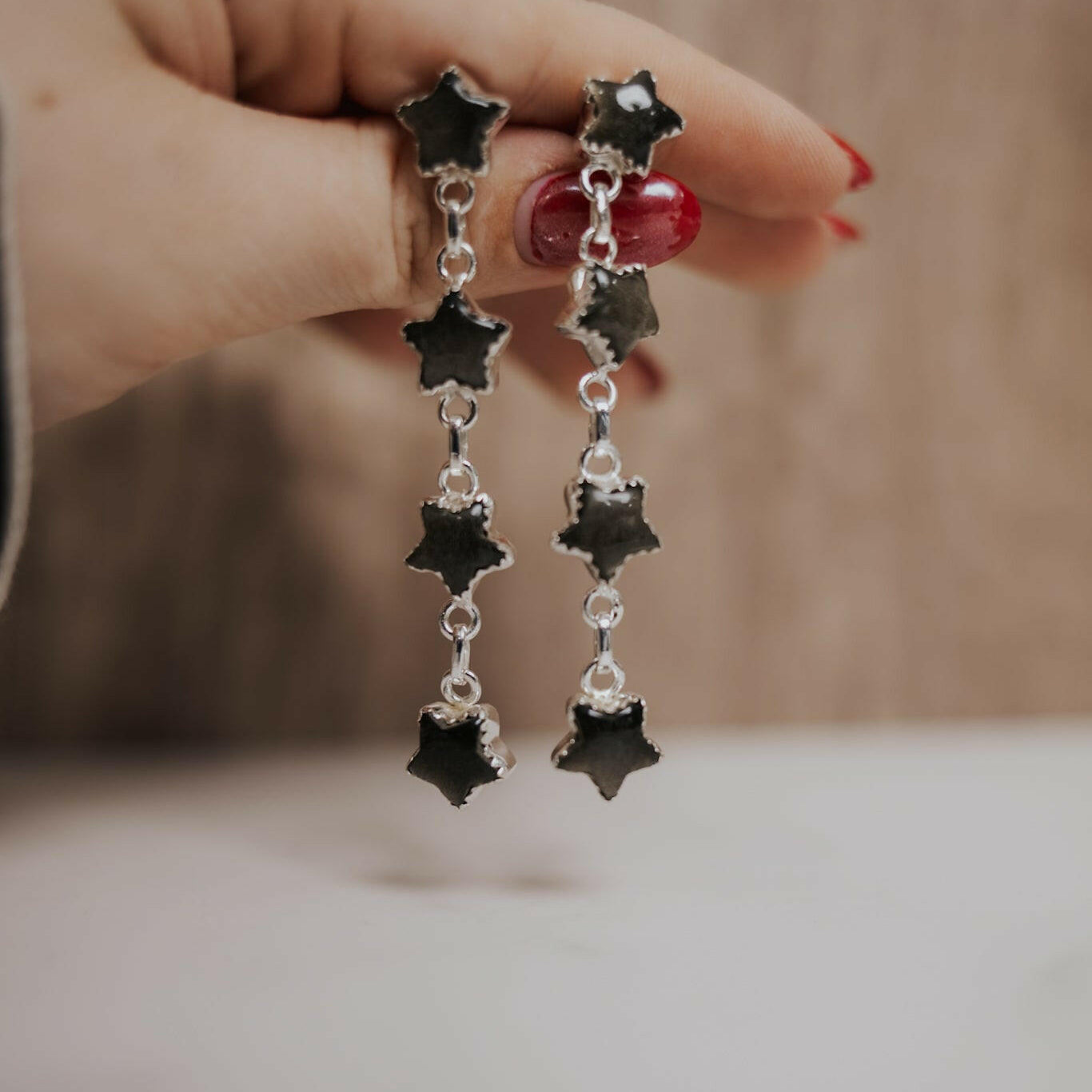 Star Stone Burst Earrings-Stud Earrings-Krush Kandy, Women's Online Fashion Boutique Located in Phoenix, Arizona (Scottsdale Area)