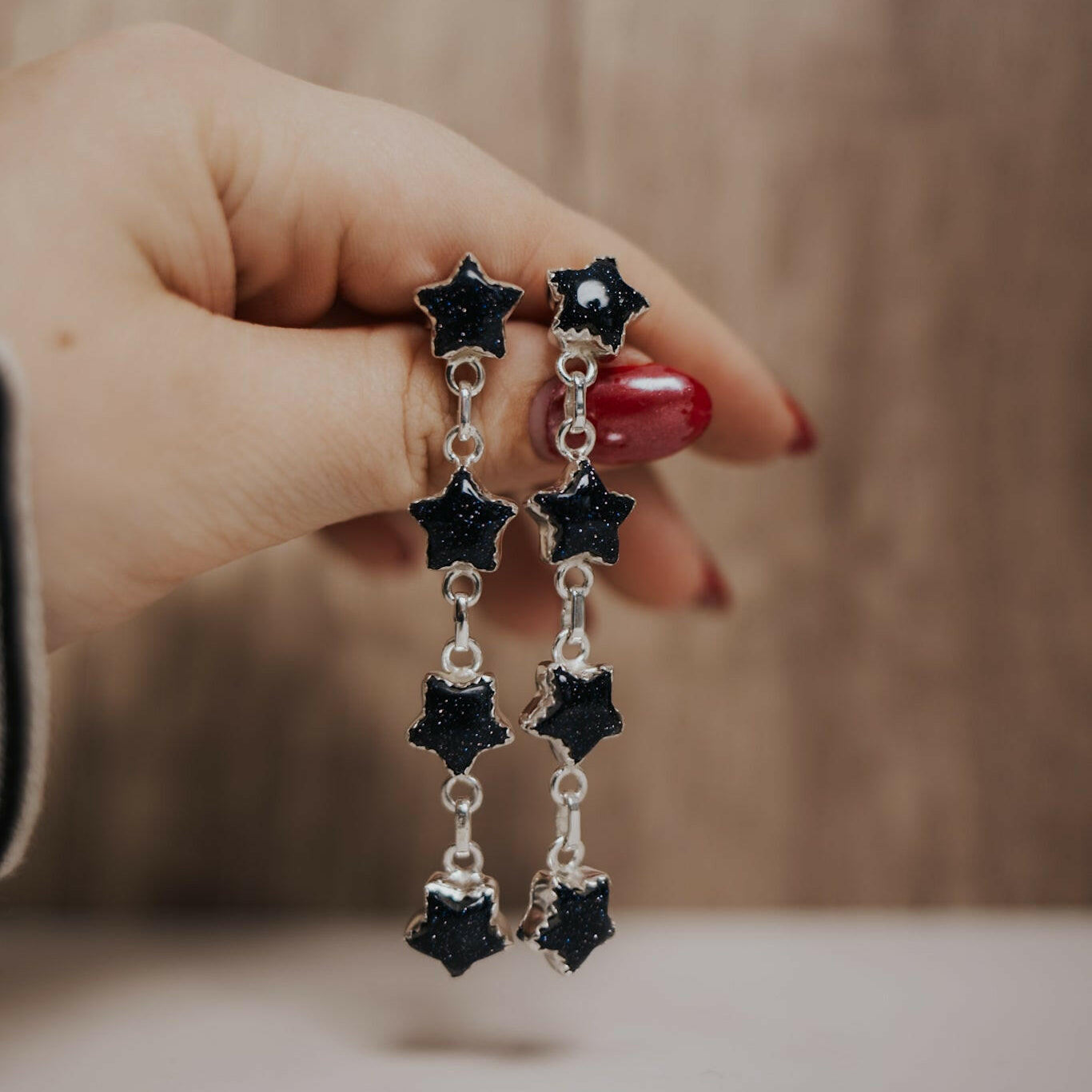 Star Stone Burst Earrings-Stud Earrings-Krush Kandy, Women's Online Fashion Boutique Located in Phoenix, Arizona (Scottsdale Area)